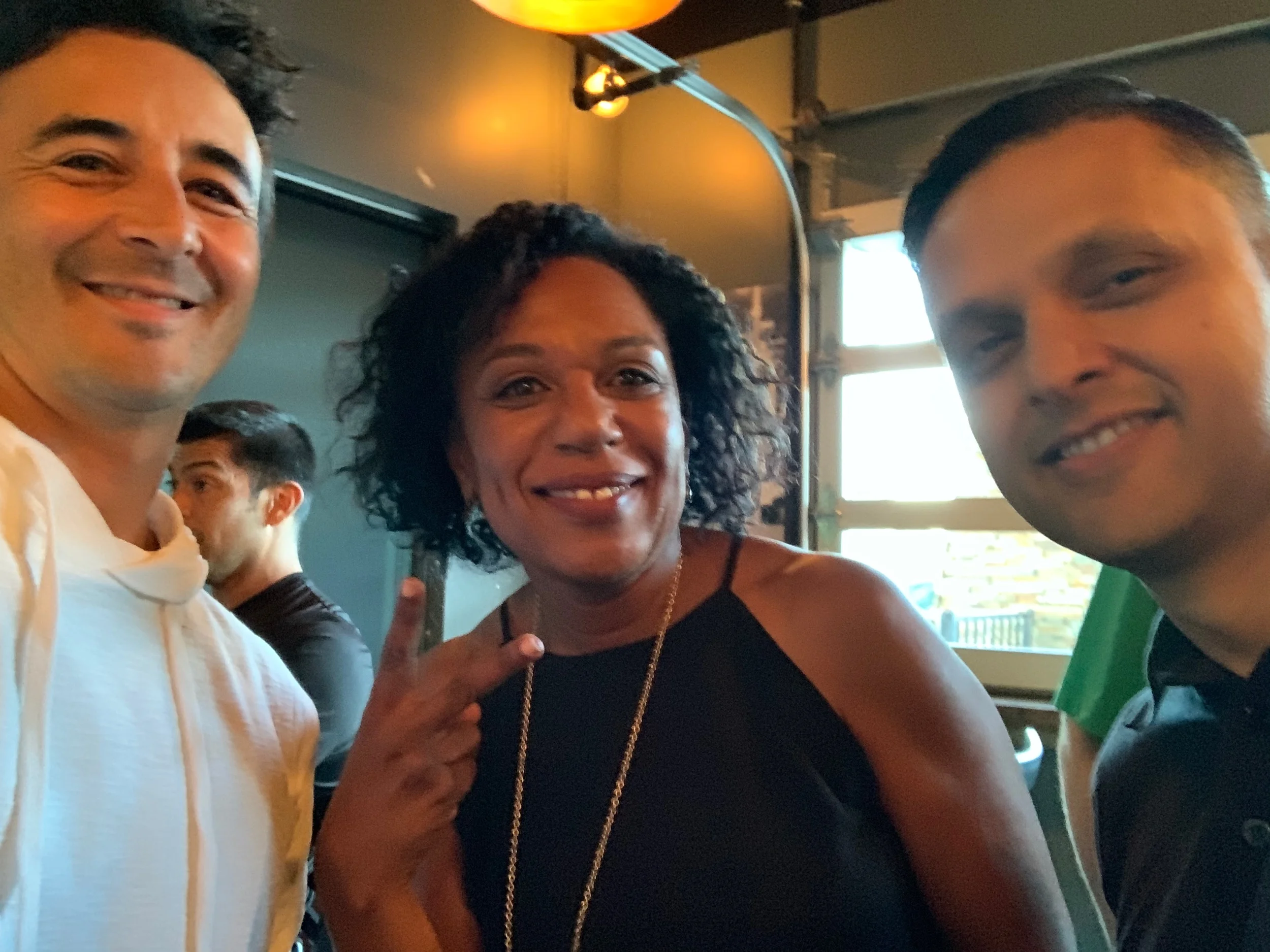 Great to meet up with JTM a former co-worker!