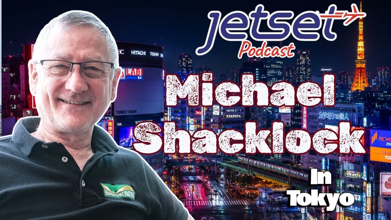 Michael Shacklock in Tokyo