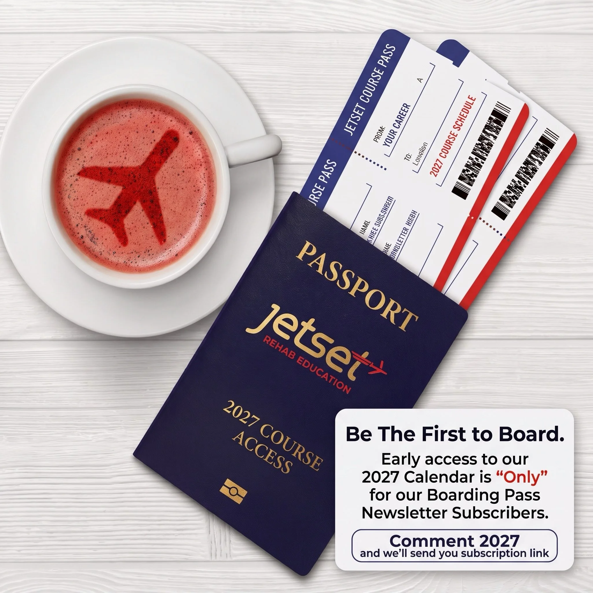 ✈️ FINAL BOARDING CALL FOR EARLY ACCESS.
The 2027 destination CEU schedule releases in September &mdash; and subscribers see it first. Once it&rsquo;s public, early access closes for good.
Comment &ldquo;2027&rdquo; below and we&rsquo;ll send the sub