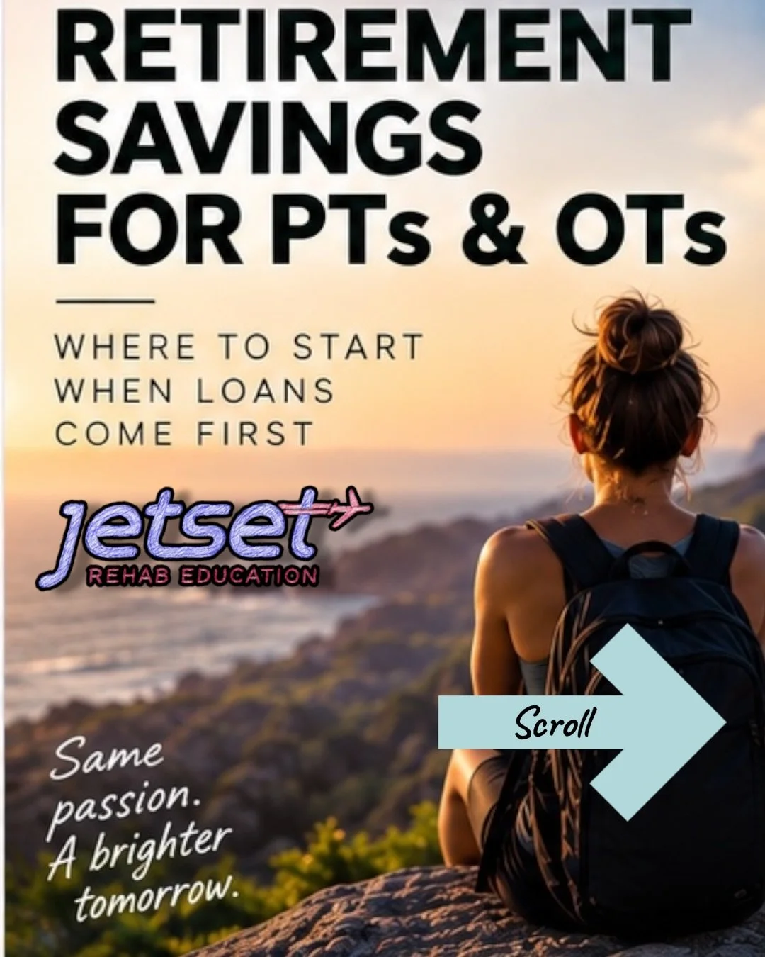 PTs &amp; OTs: student loans are loud. Your future shouldn&rsquo;t have to wait. 💸 Invest vs. Loan payoff 🤔 the million dollar question!

You don&rsquo;t need to have it all figured out&mdash;you just need to start. Swipe for a few retirement basic