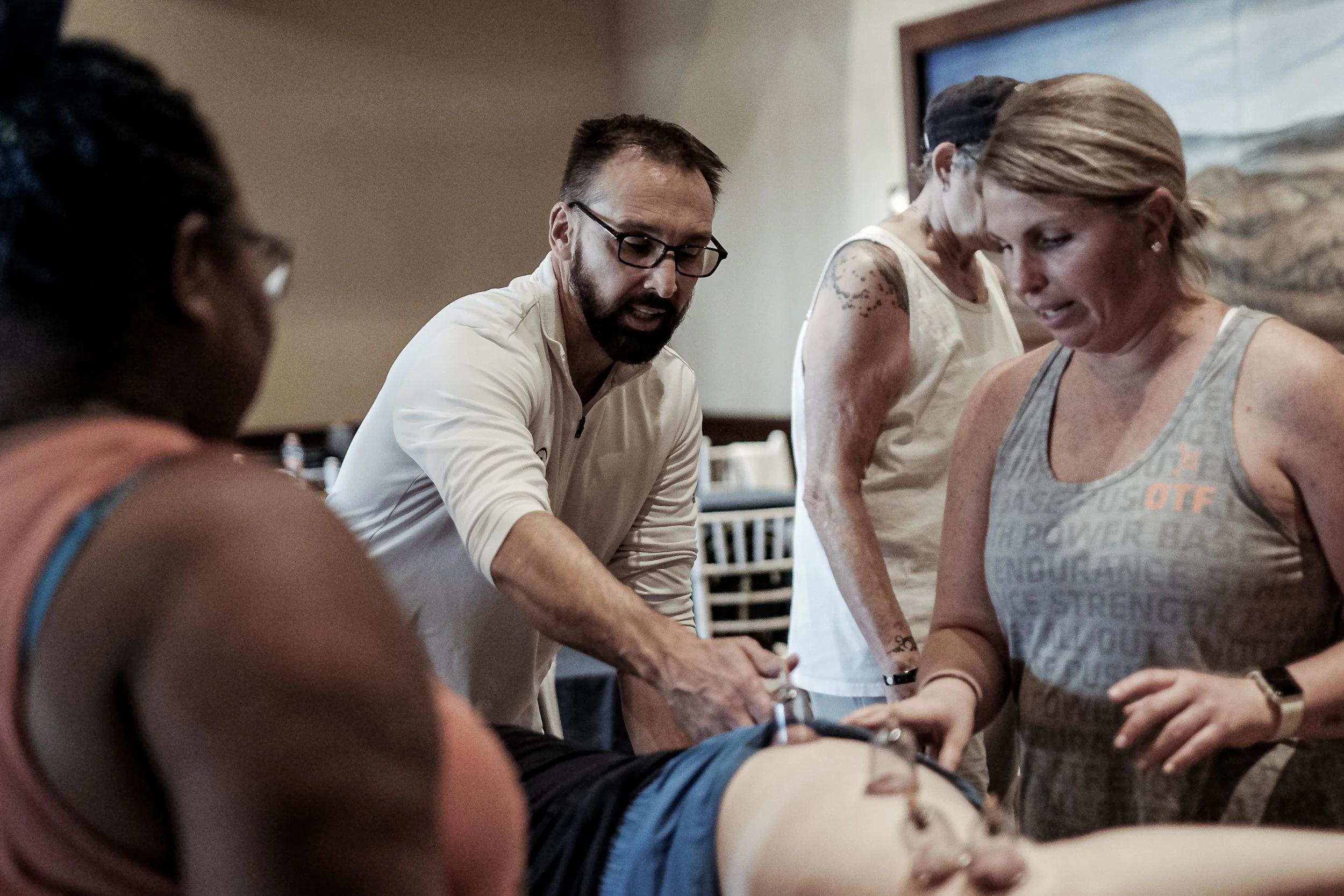 Cupping instruction in Cabo