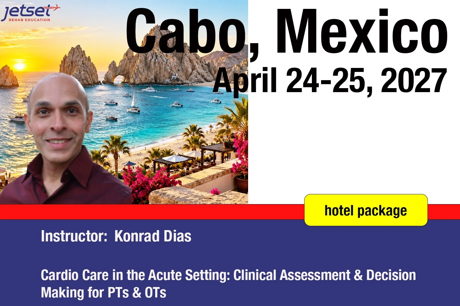 Cardiovascular Care in the Acute Setting : Clinical Assessment &  Decision Making for PTs & OTs - Dr Konrad Dias