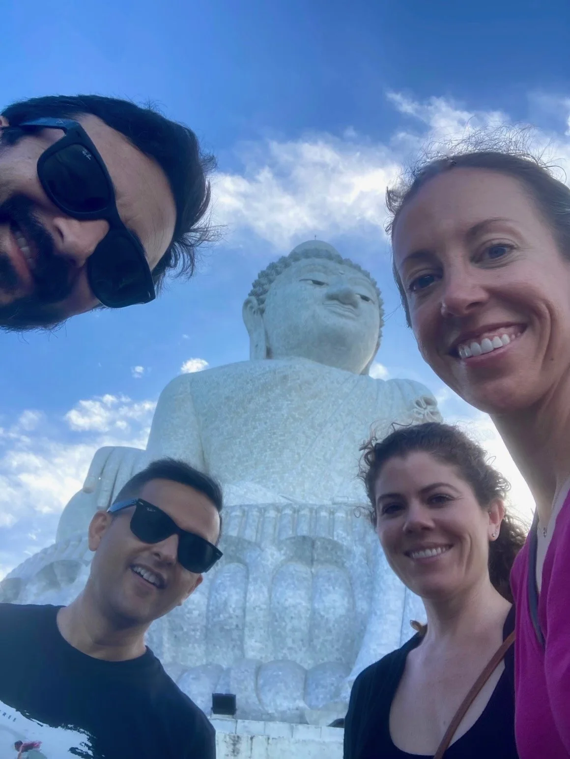 after class it is nice to visit thailand sites.  here is the giant budda in phuket thailand
