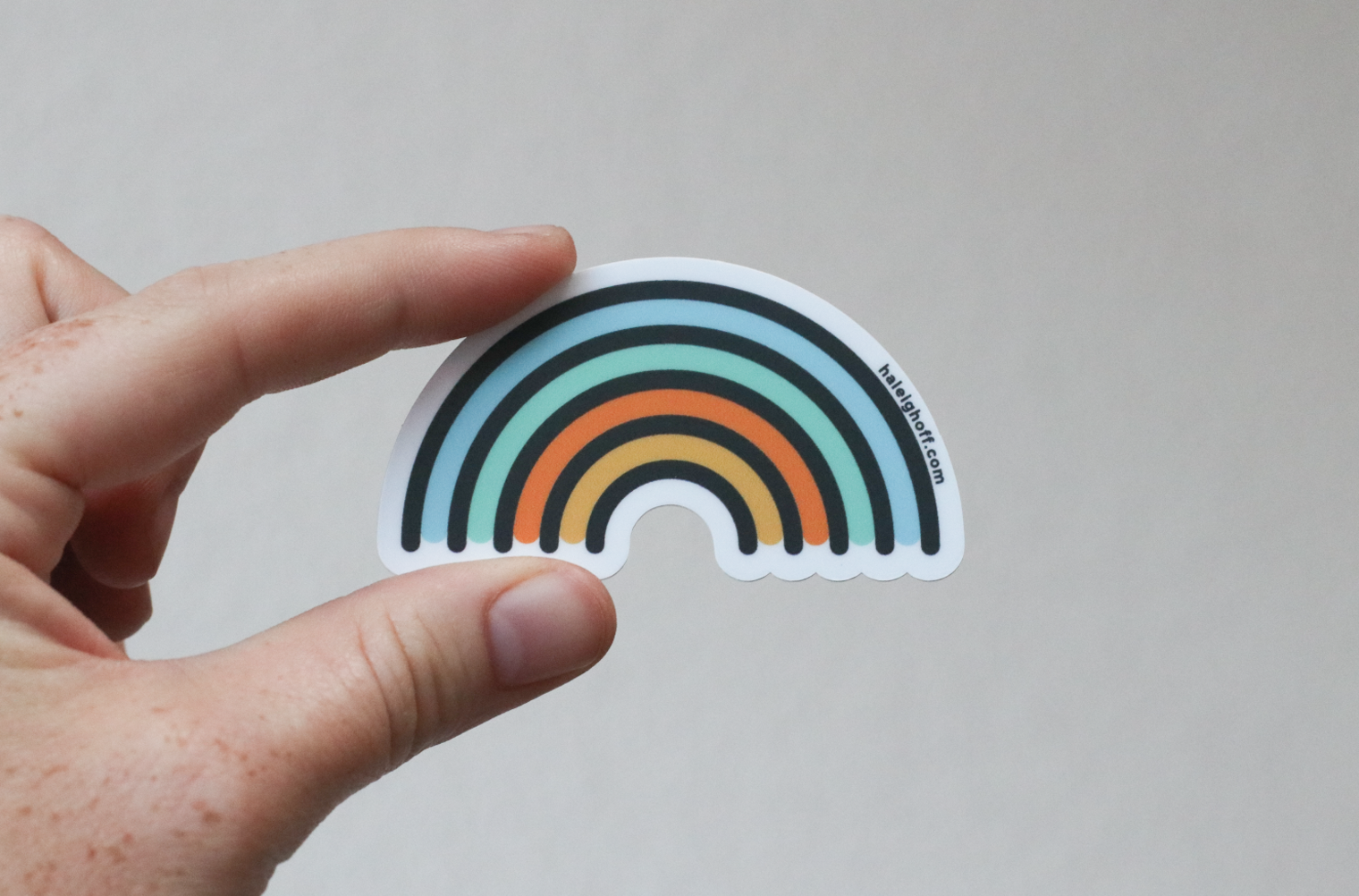 Rainbow Sticker!
