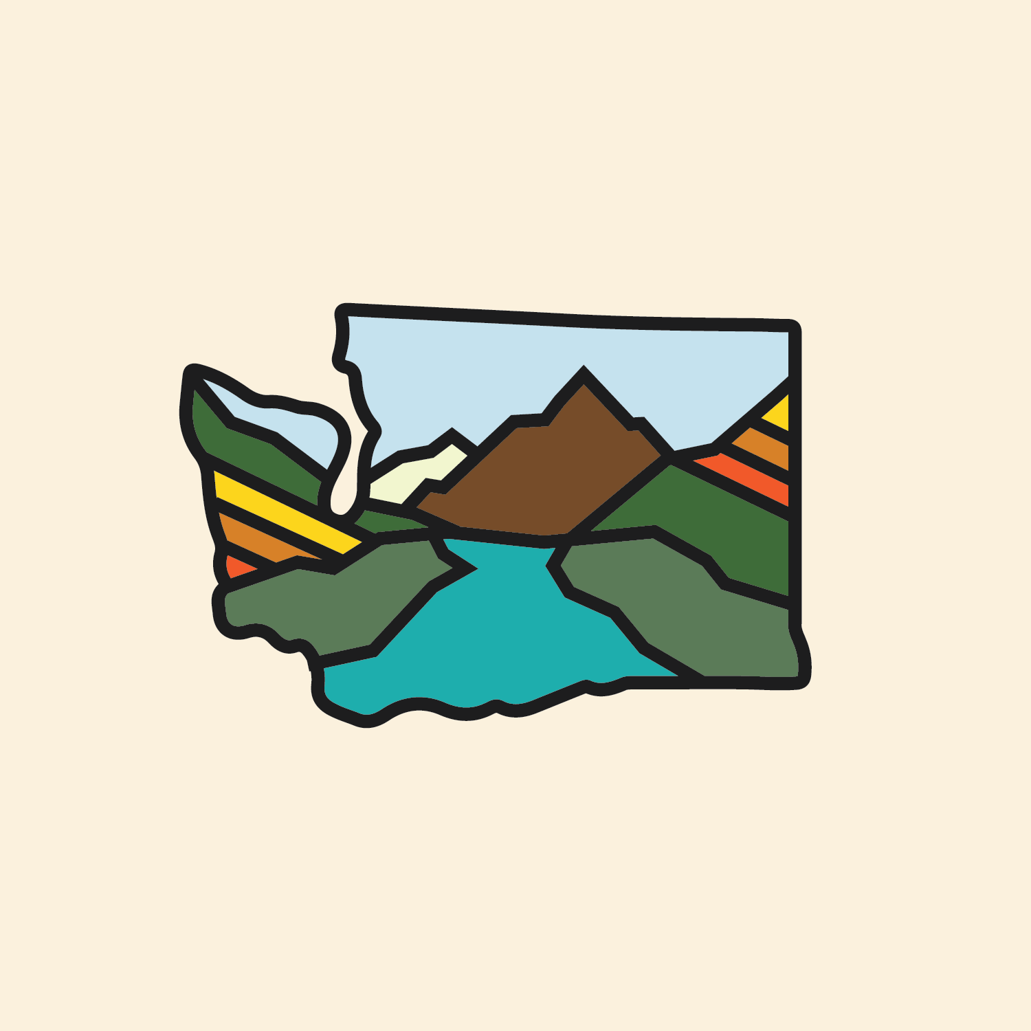 Washington Sticker!