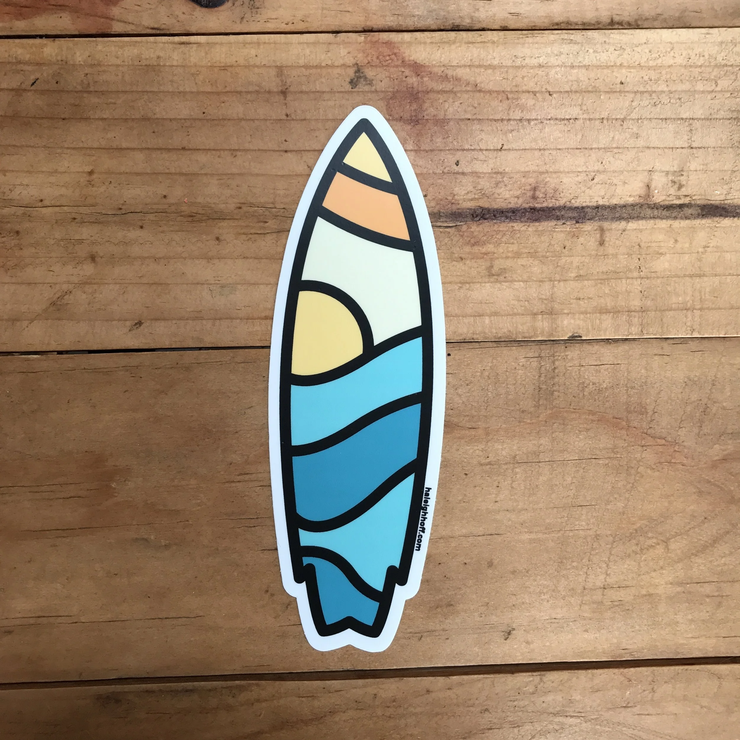 Surfboard Sticker