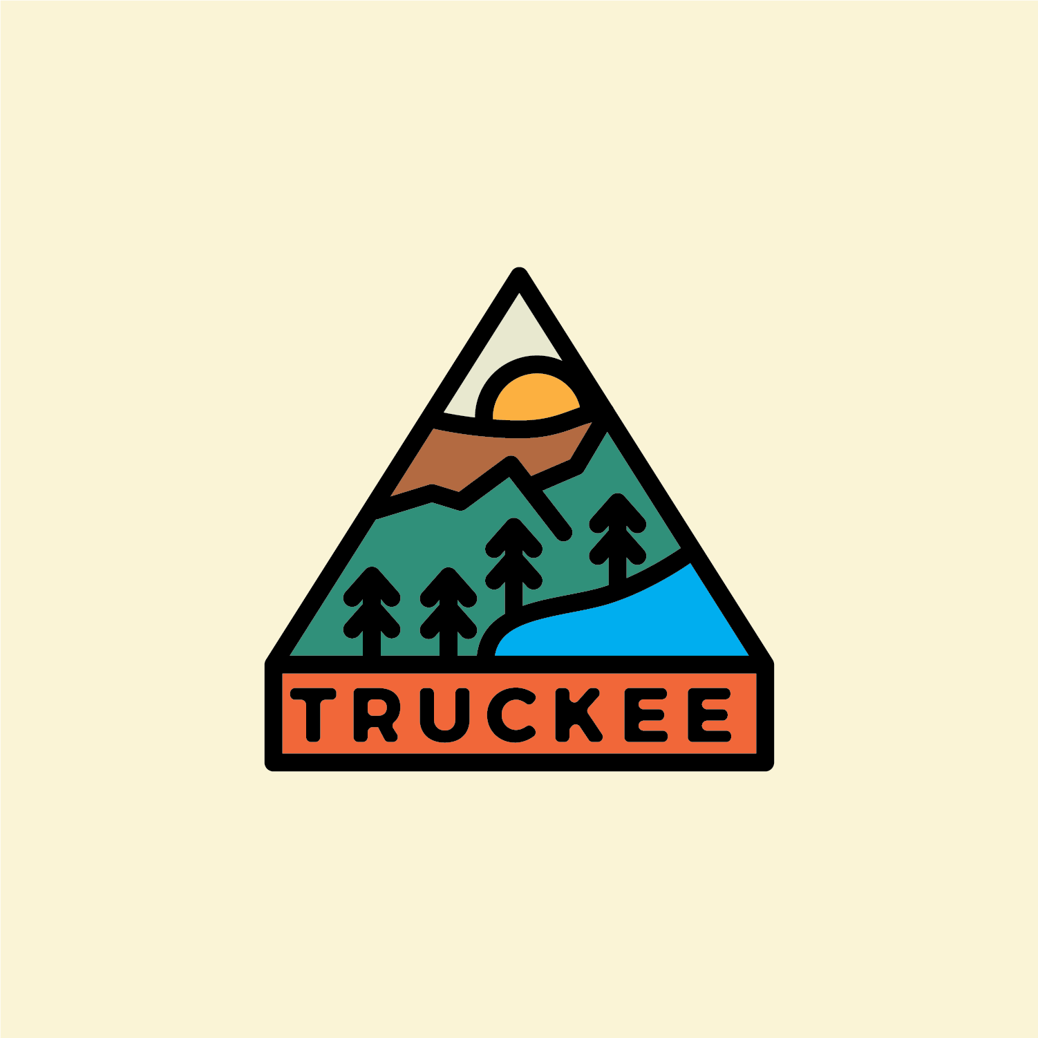 TRUCKEE Sticker!