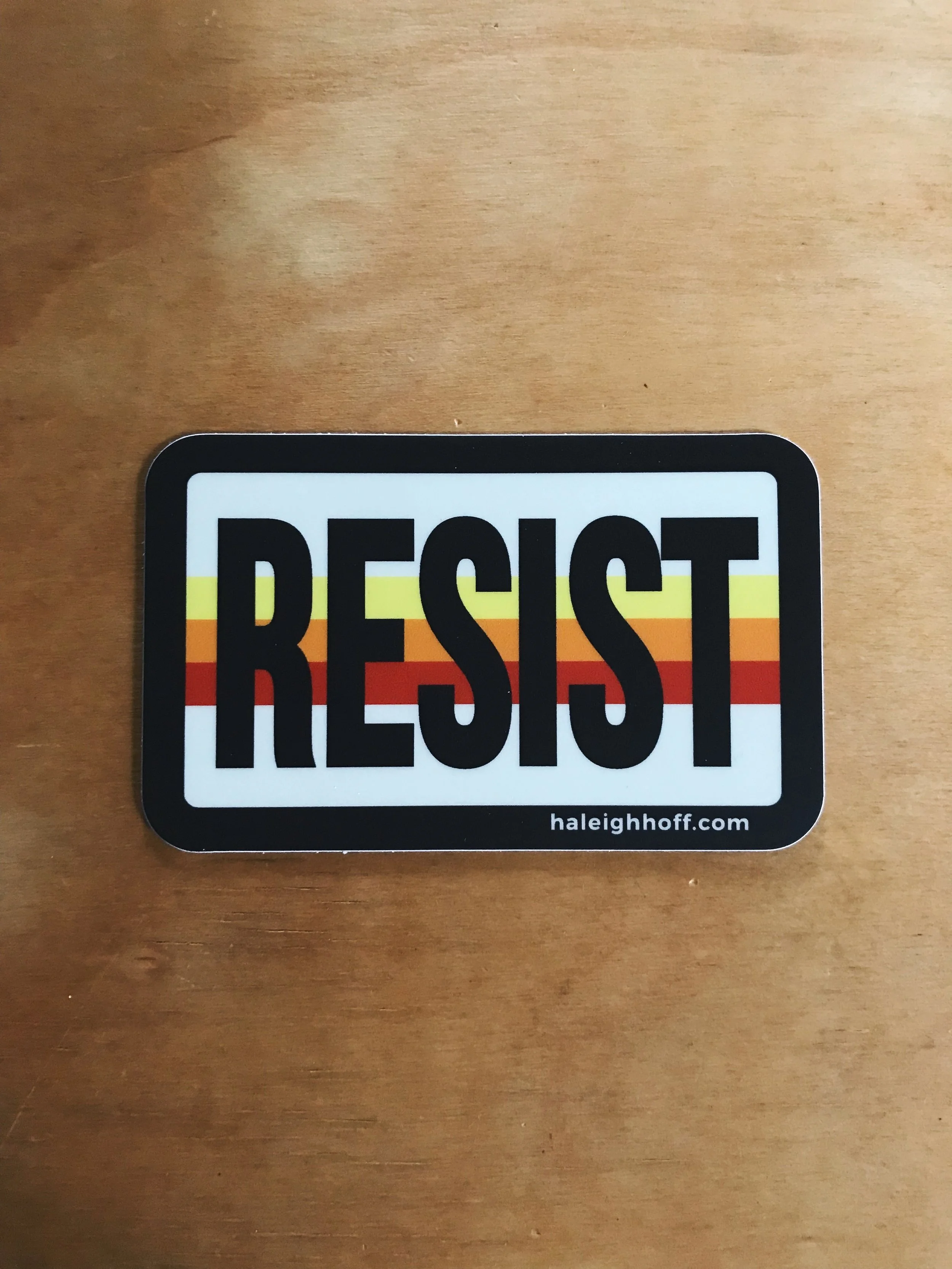 RESIST Sticker