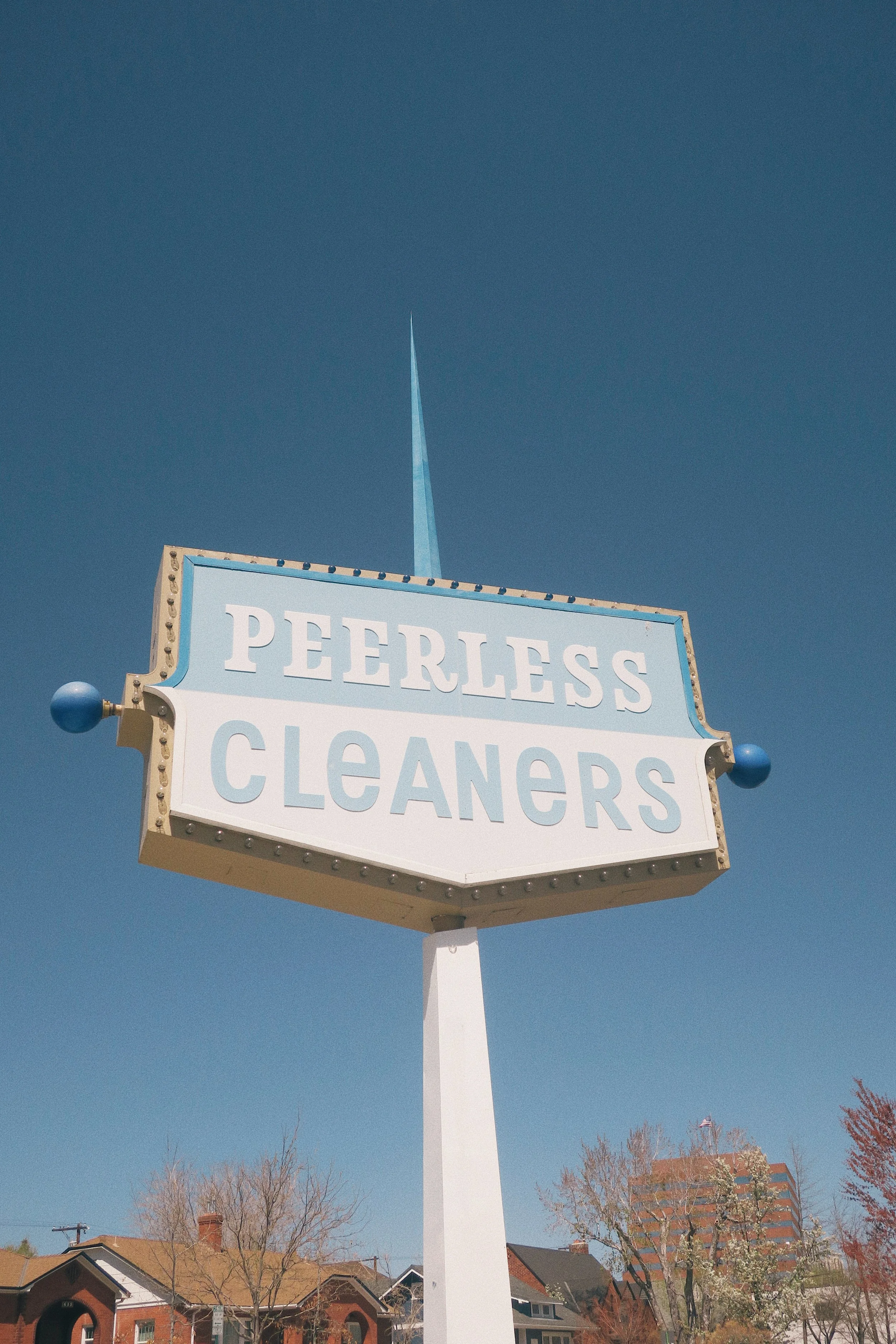 Peerless cleaners sign in reno nevada
