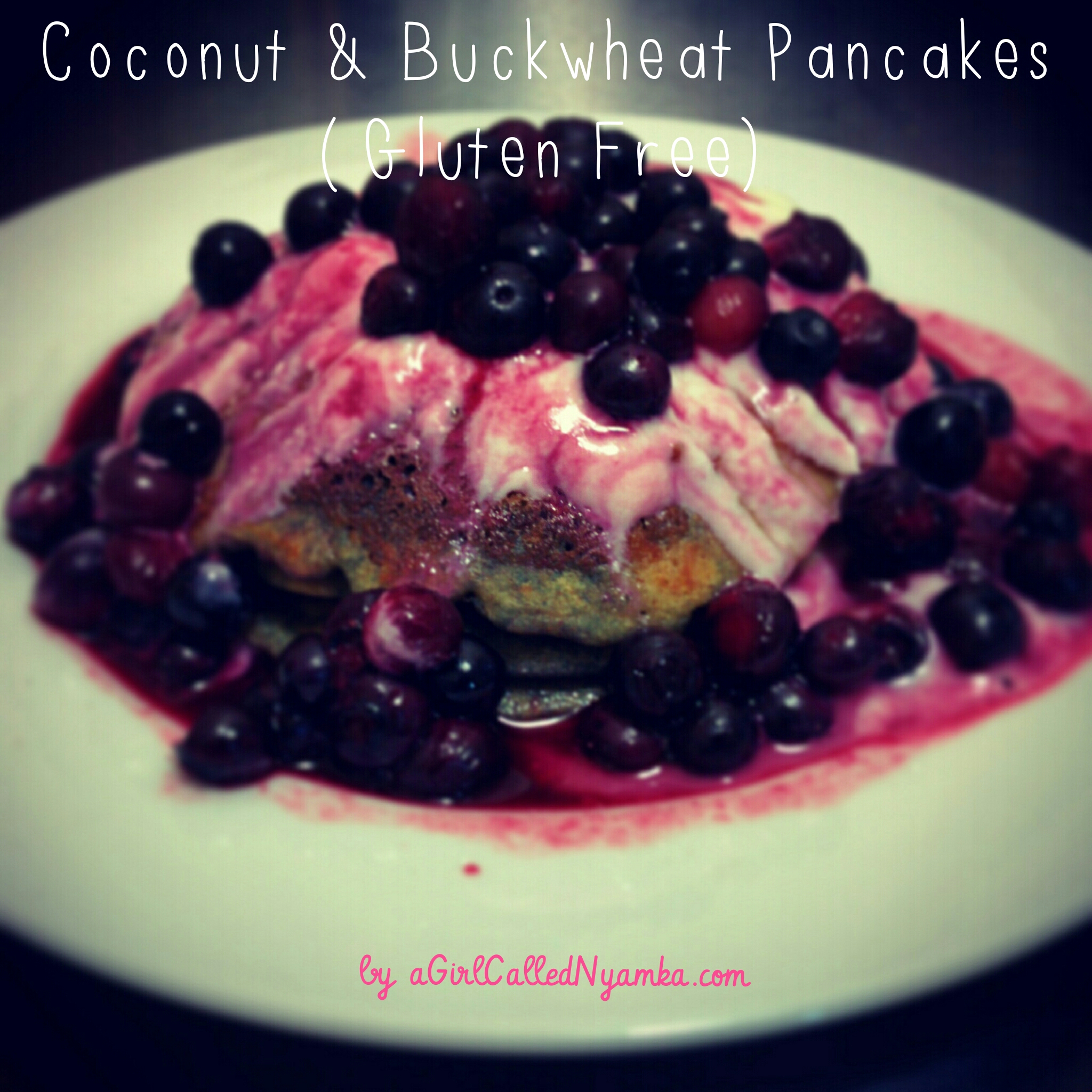 Coconut & Buckwheat Pancakes Gluten free