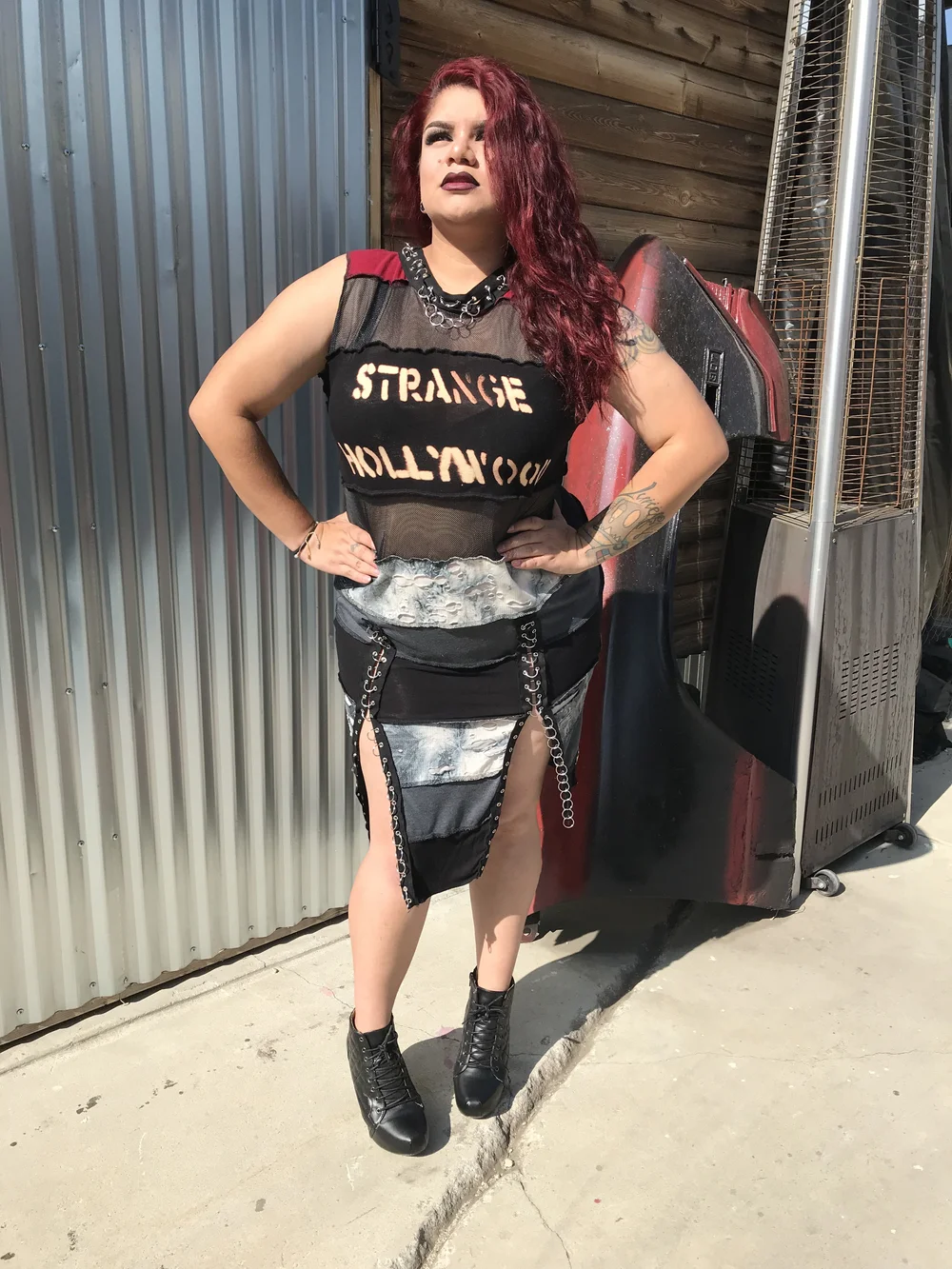 Sexy Mesh Dress Strange Hollywood  Vlada Designs