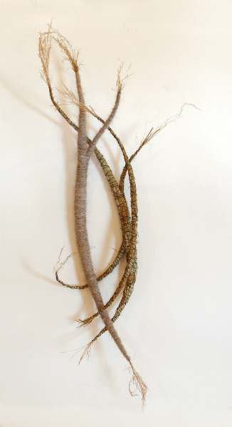 Wisp 22" x 14" Hay, wire, horse hair