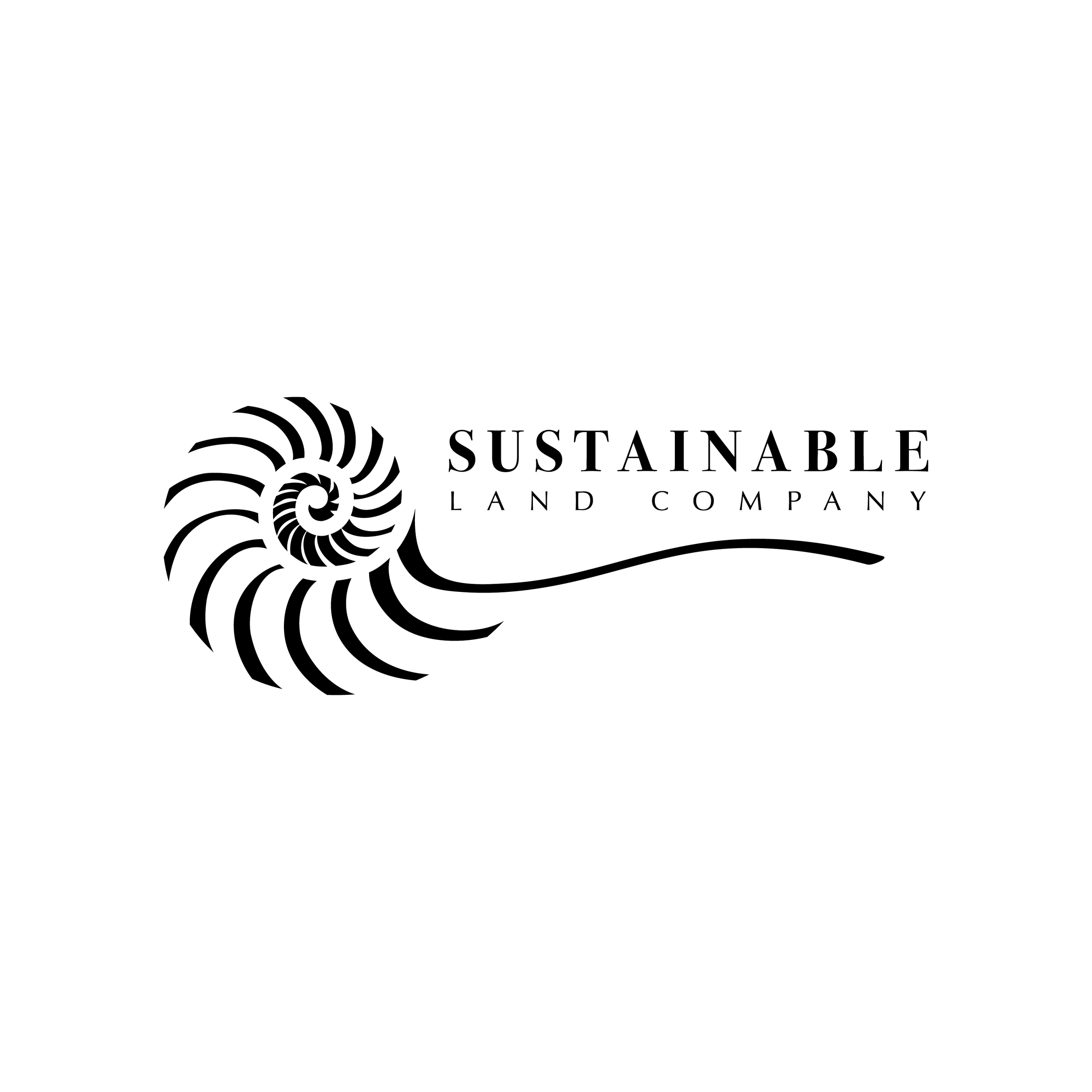Sustainable Land Company Logo Design