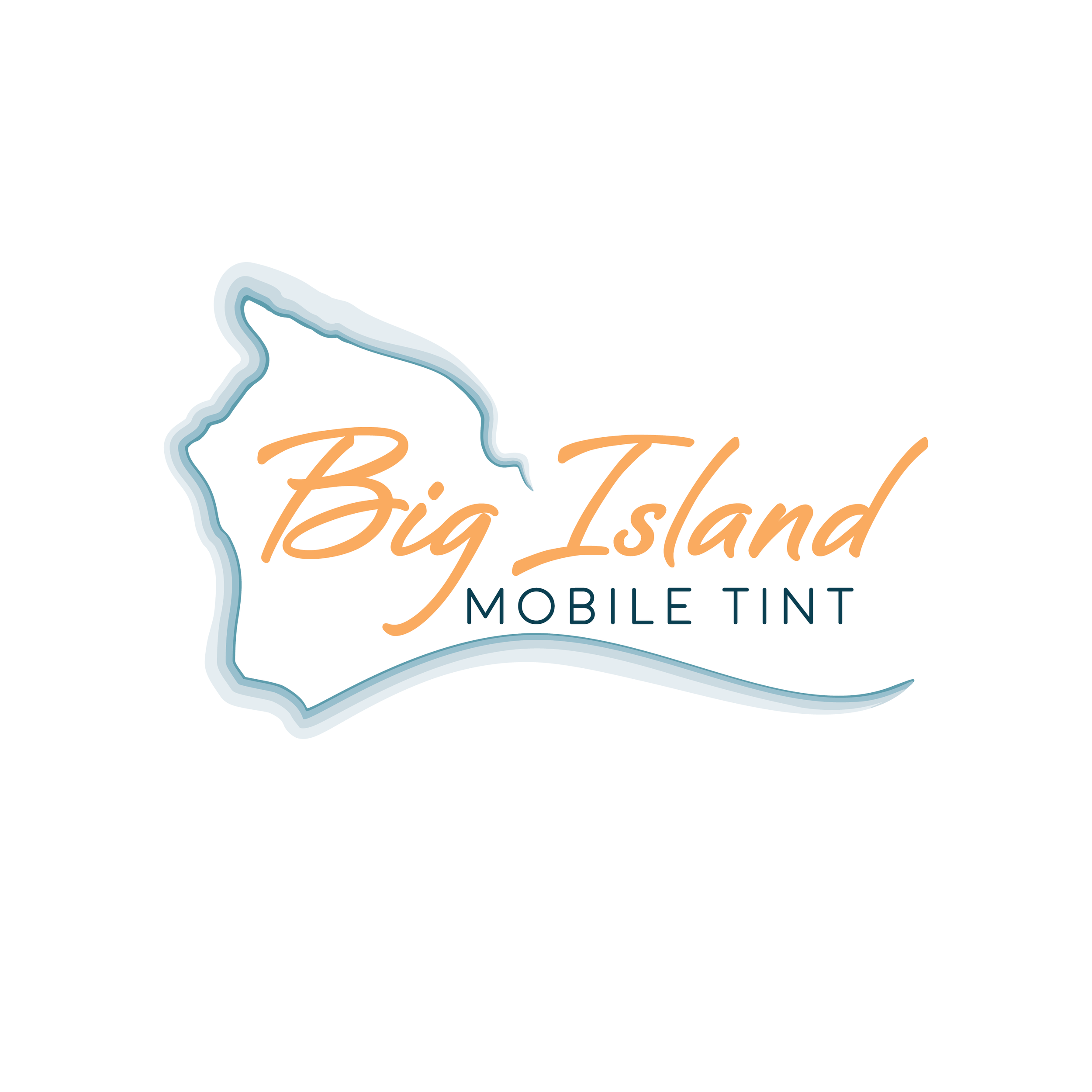 Big Island Mobile Tint Logo Design