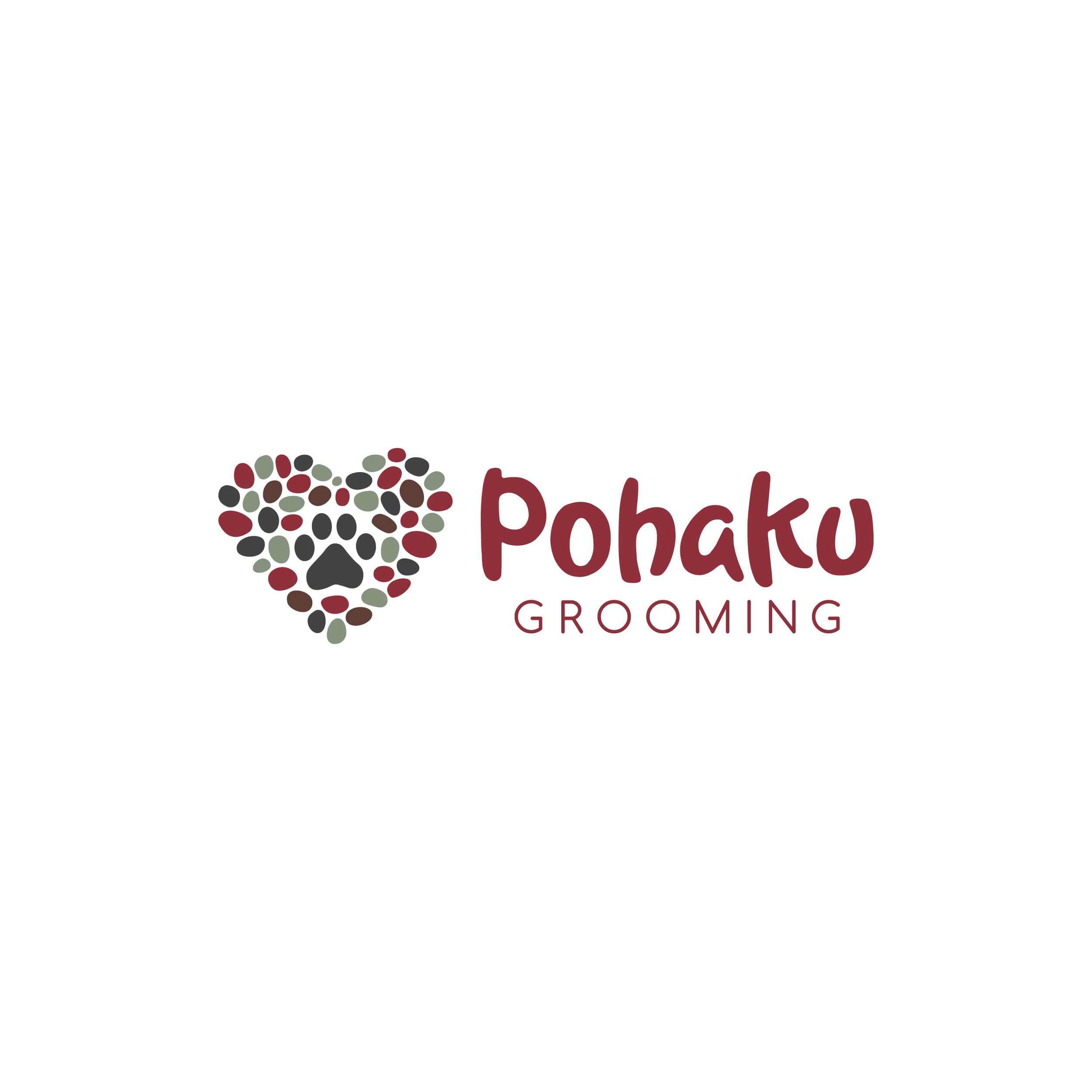 Pohaku Grooming Logo