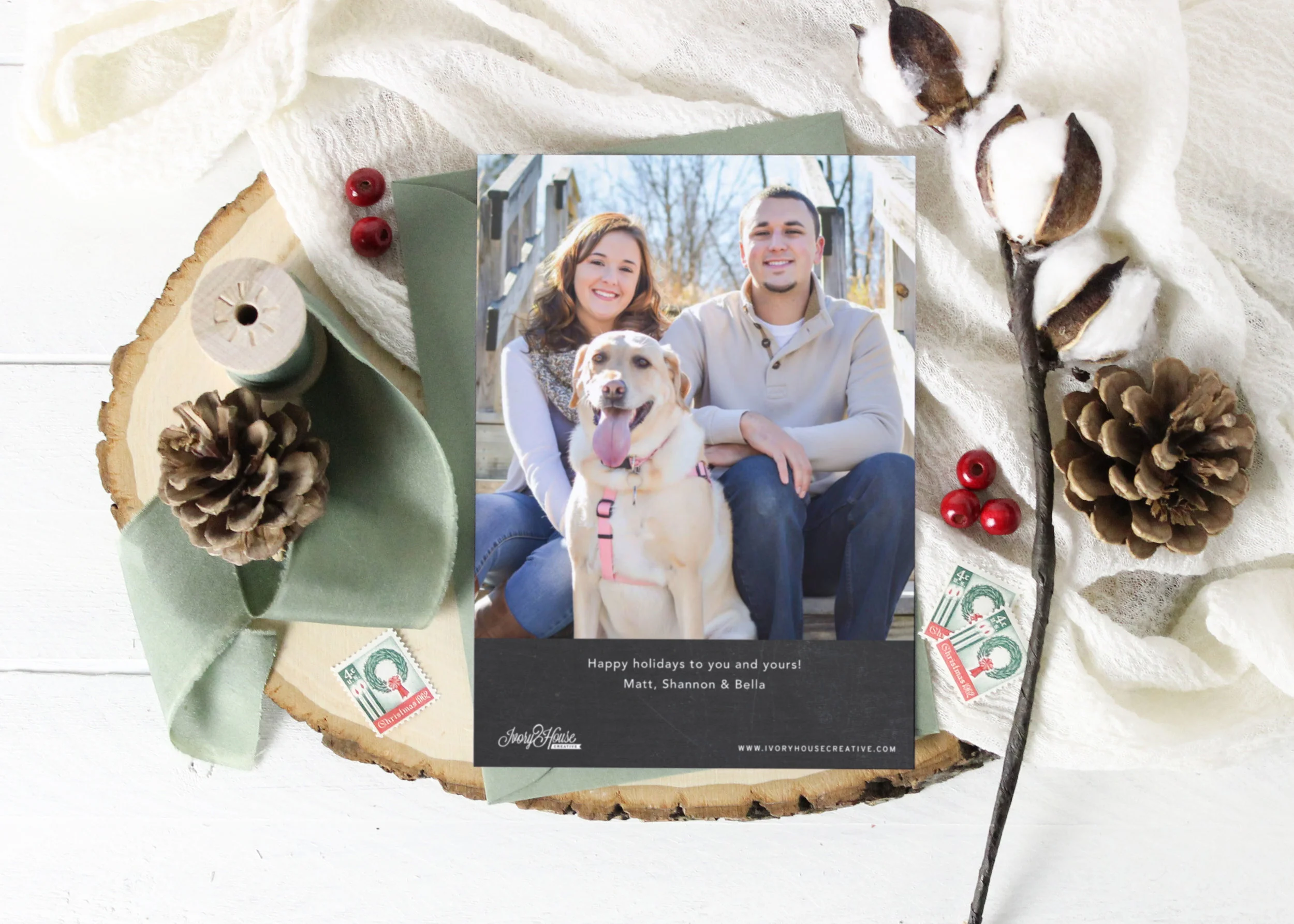 Holiday Family Christmas Card