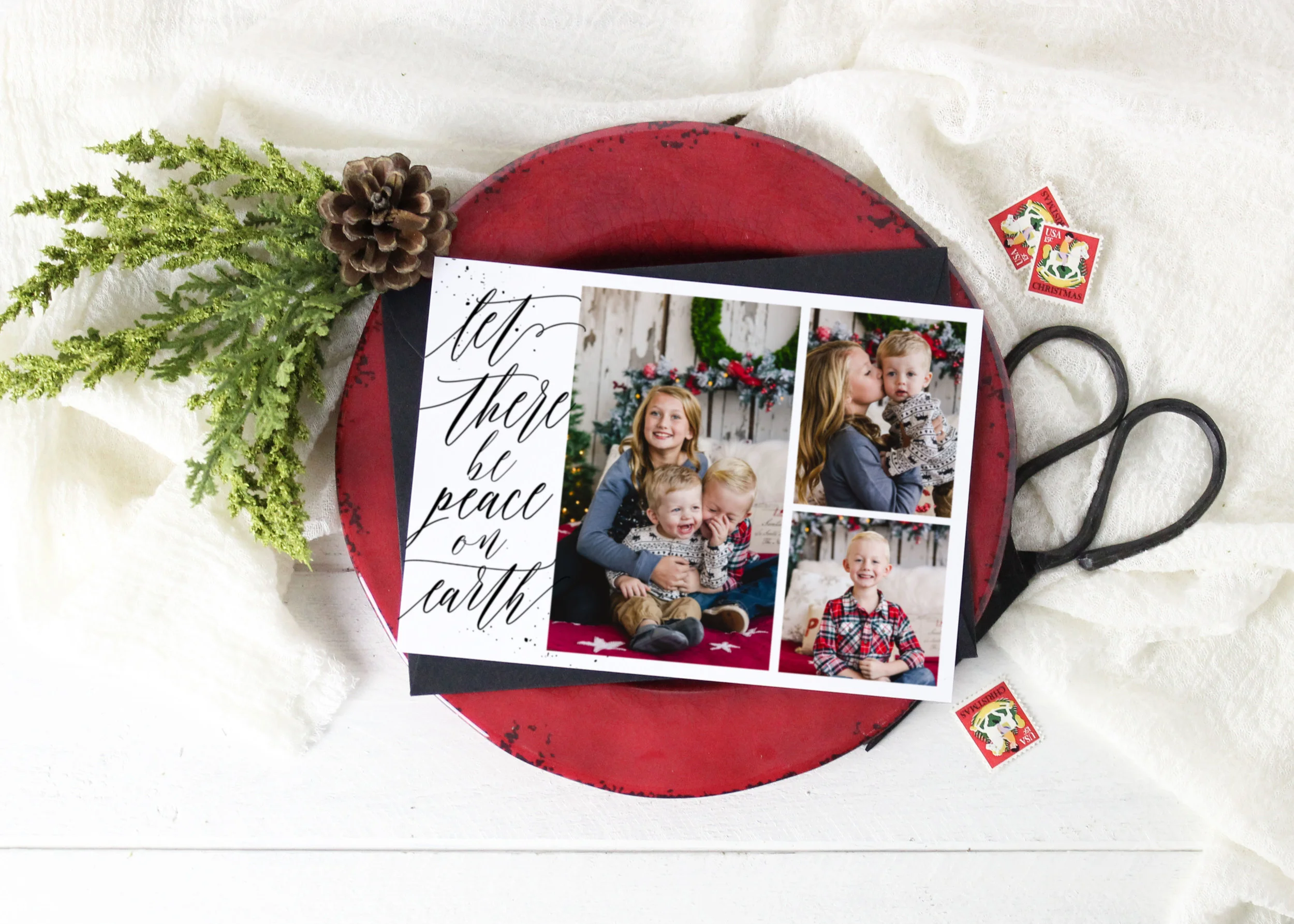 Peace on Earth Christmas Card