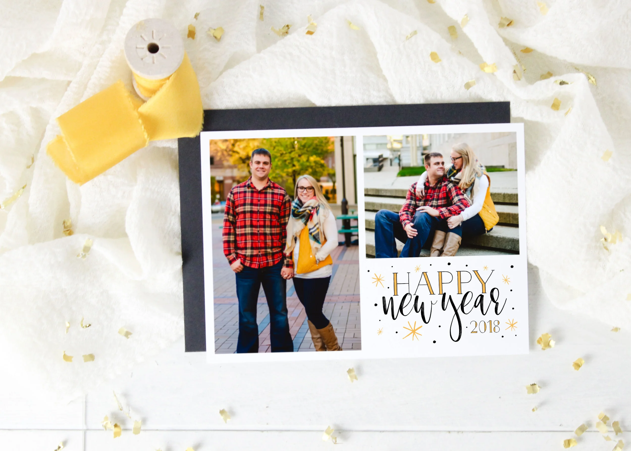 Happy New Year Photo Card