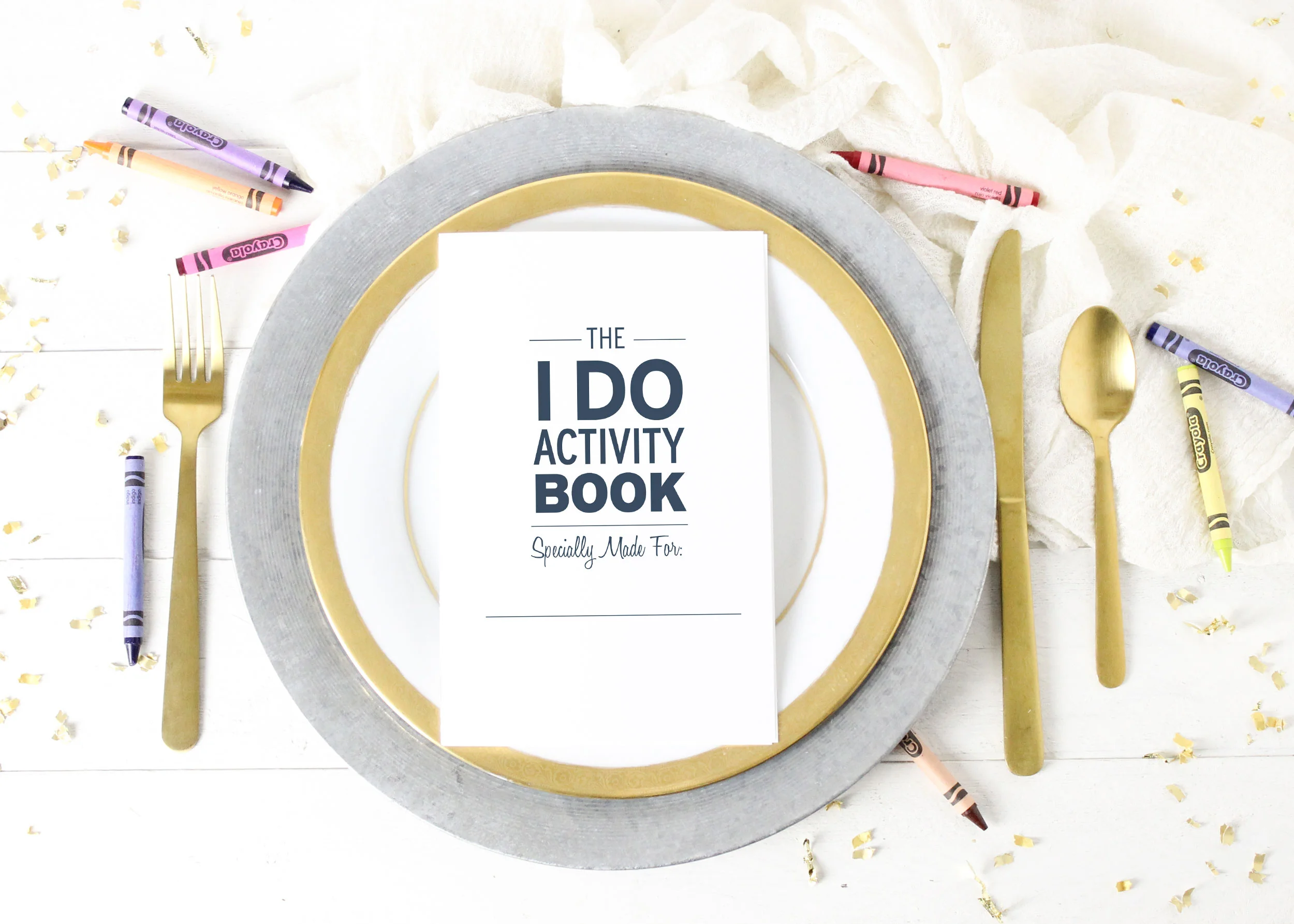 Printable Kids Wedding Activity Book