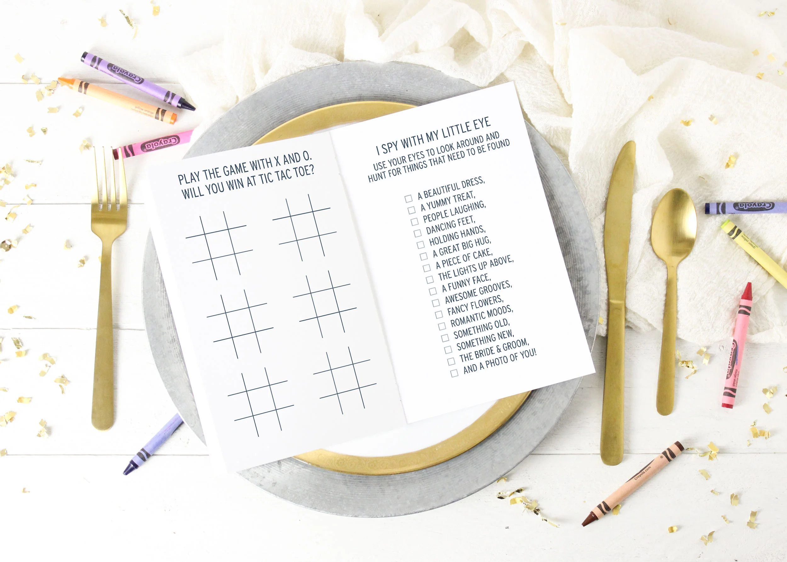 Printable Kids Wedding Activity Book