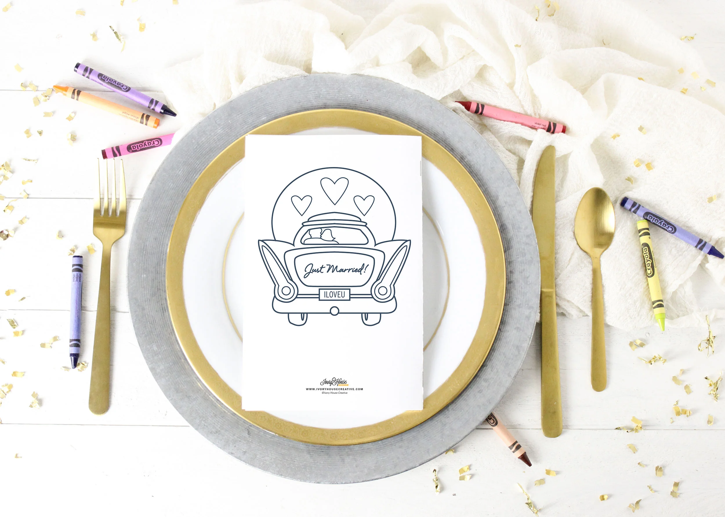 Printable Kids Wedding Activity Book