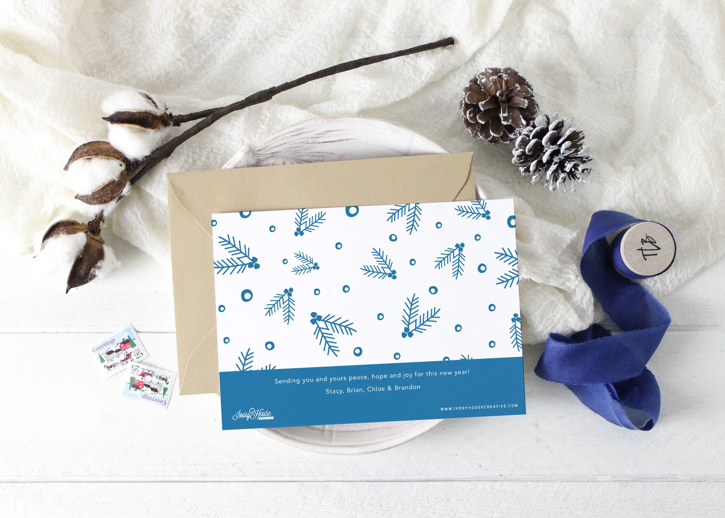 Peace on Earth Christmas Card