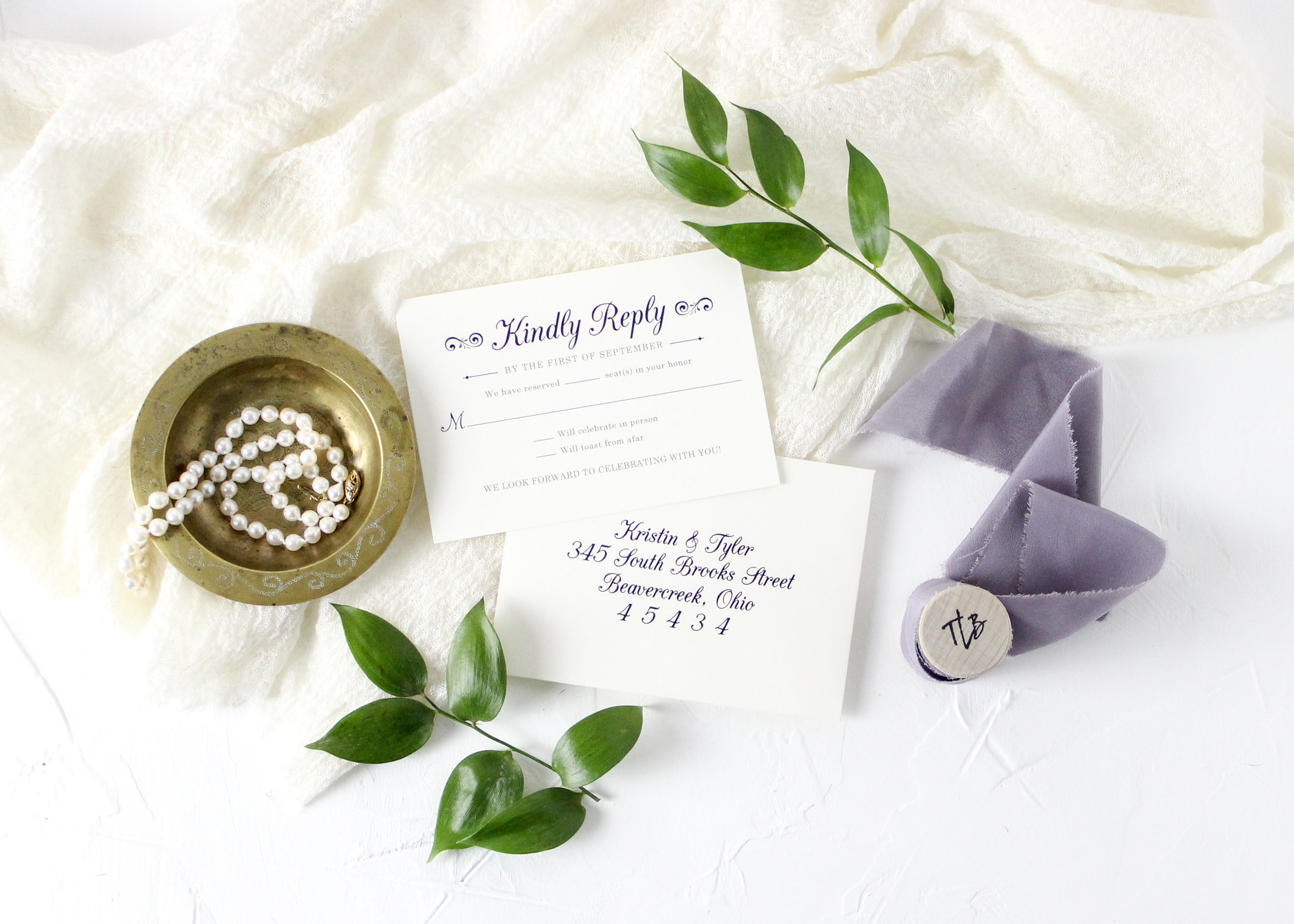 Digital RSVP Address Printing