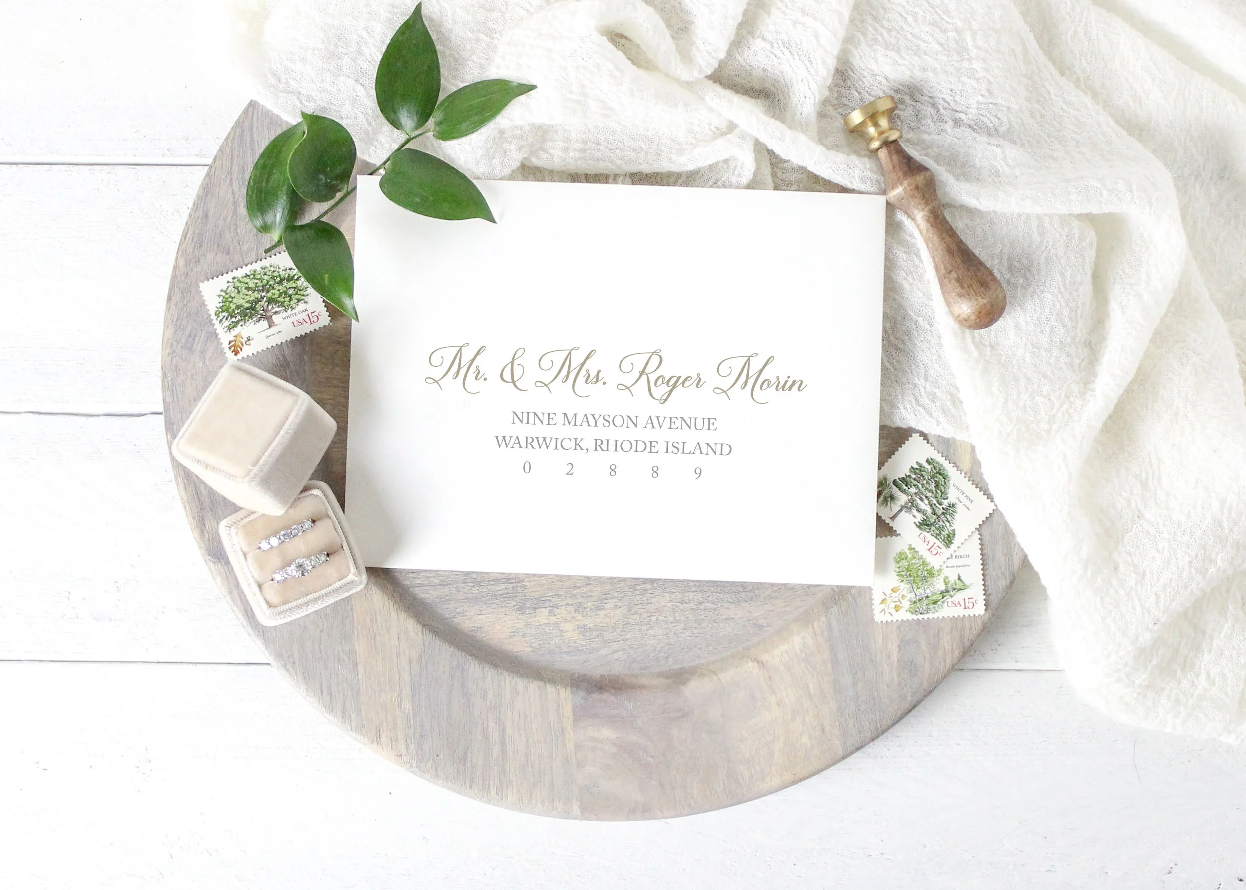 Digitally Printed Envelope Addressing