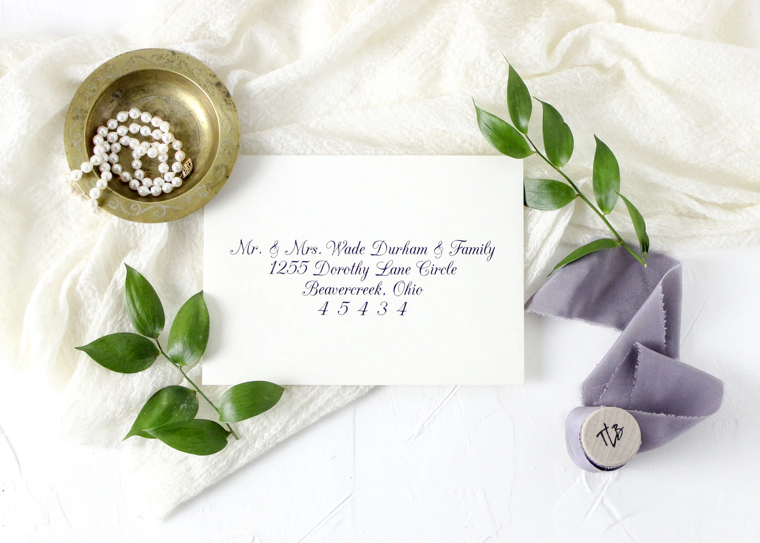 Digitally Printed Envelope Addressing