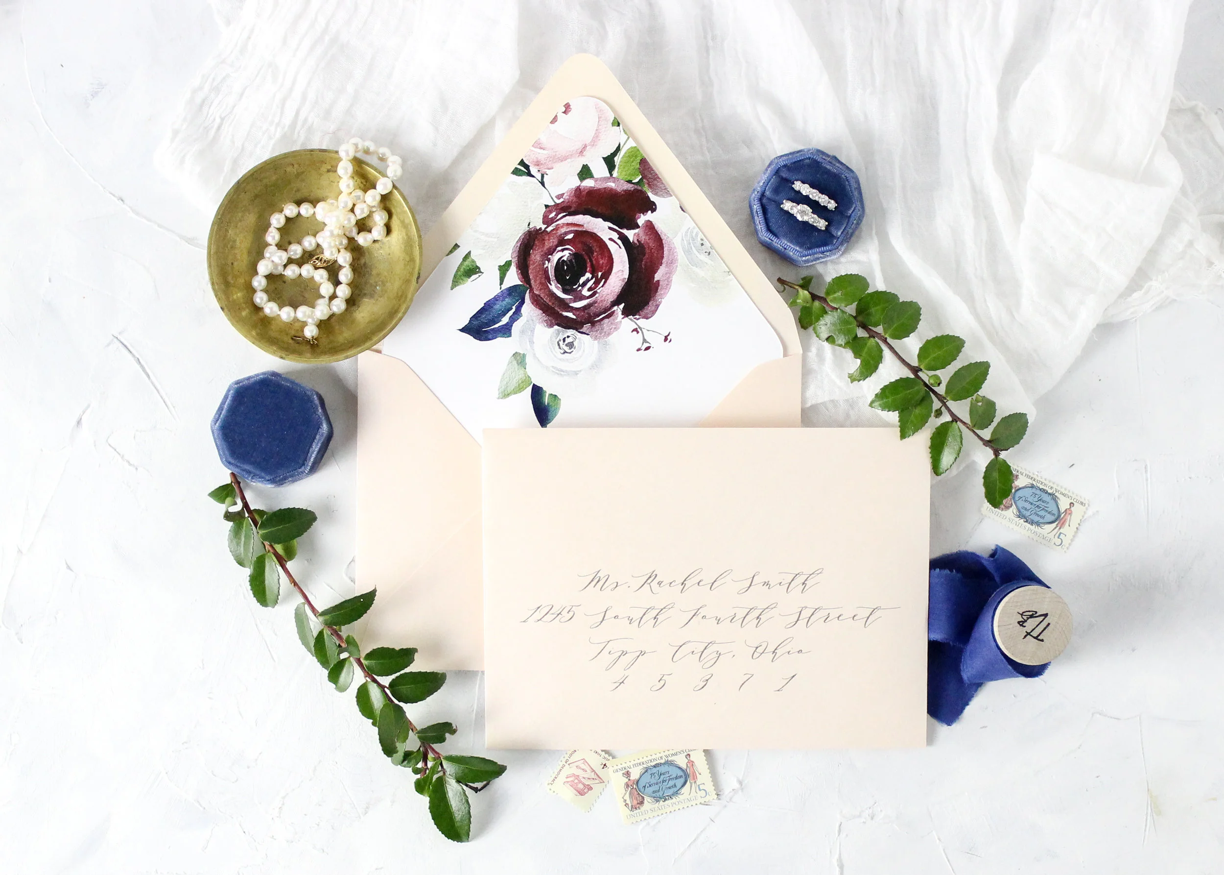 Envelope Liner for Wedding Envelopes