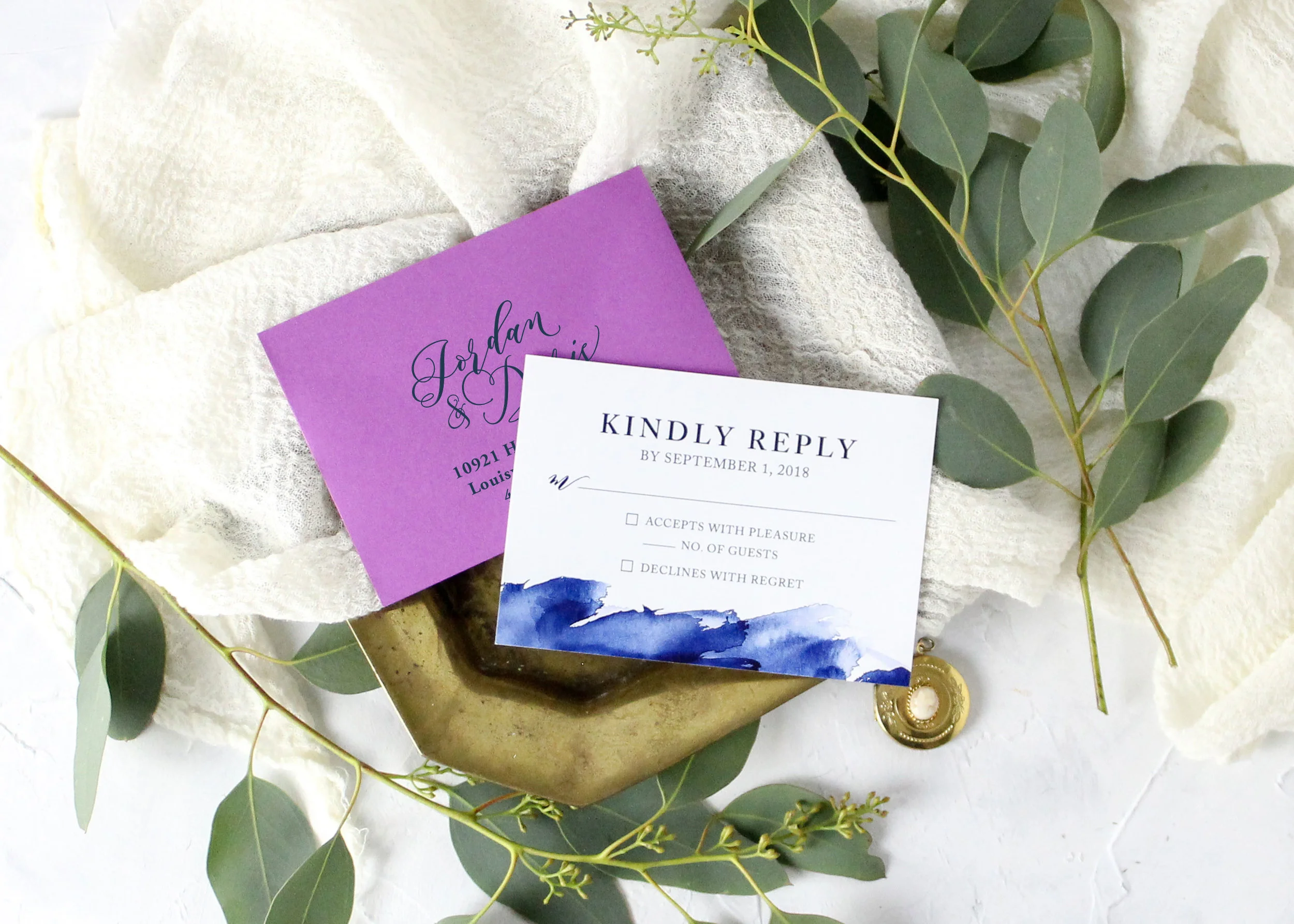 Digital RSVP Address Printing
