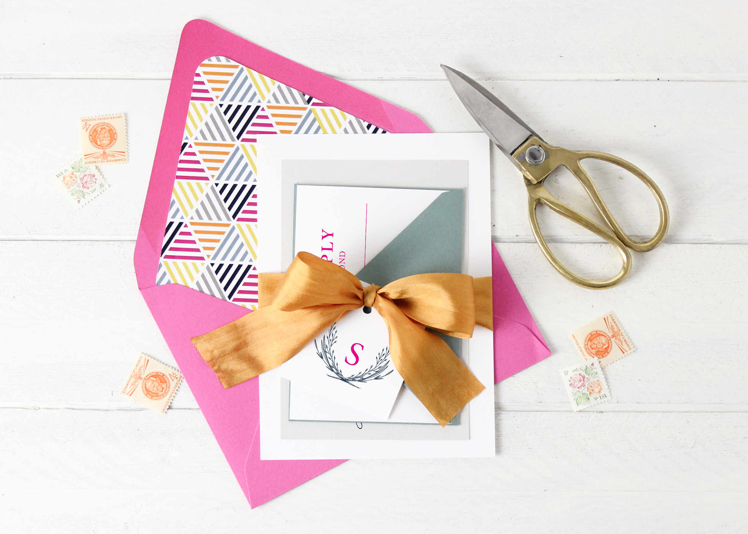 Silk Ribbon for Wedding Invitations