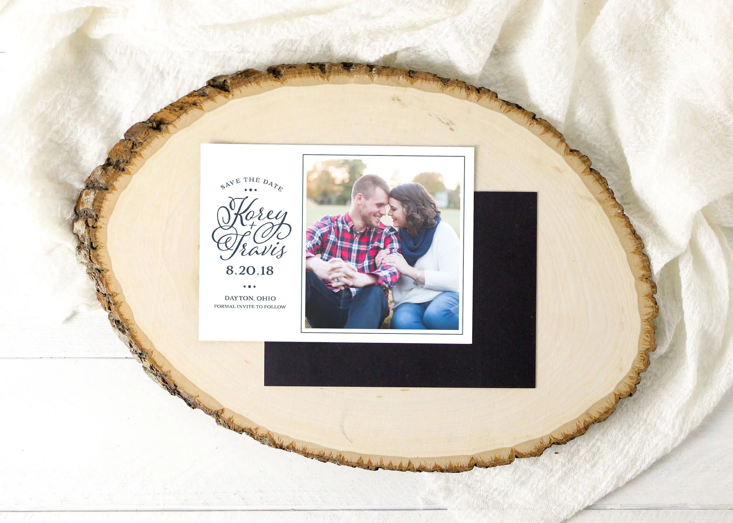 Save the Date Magnet Backer