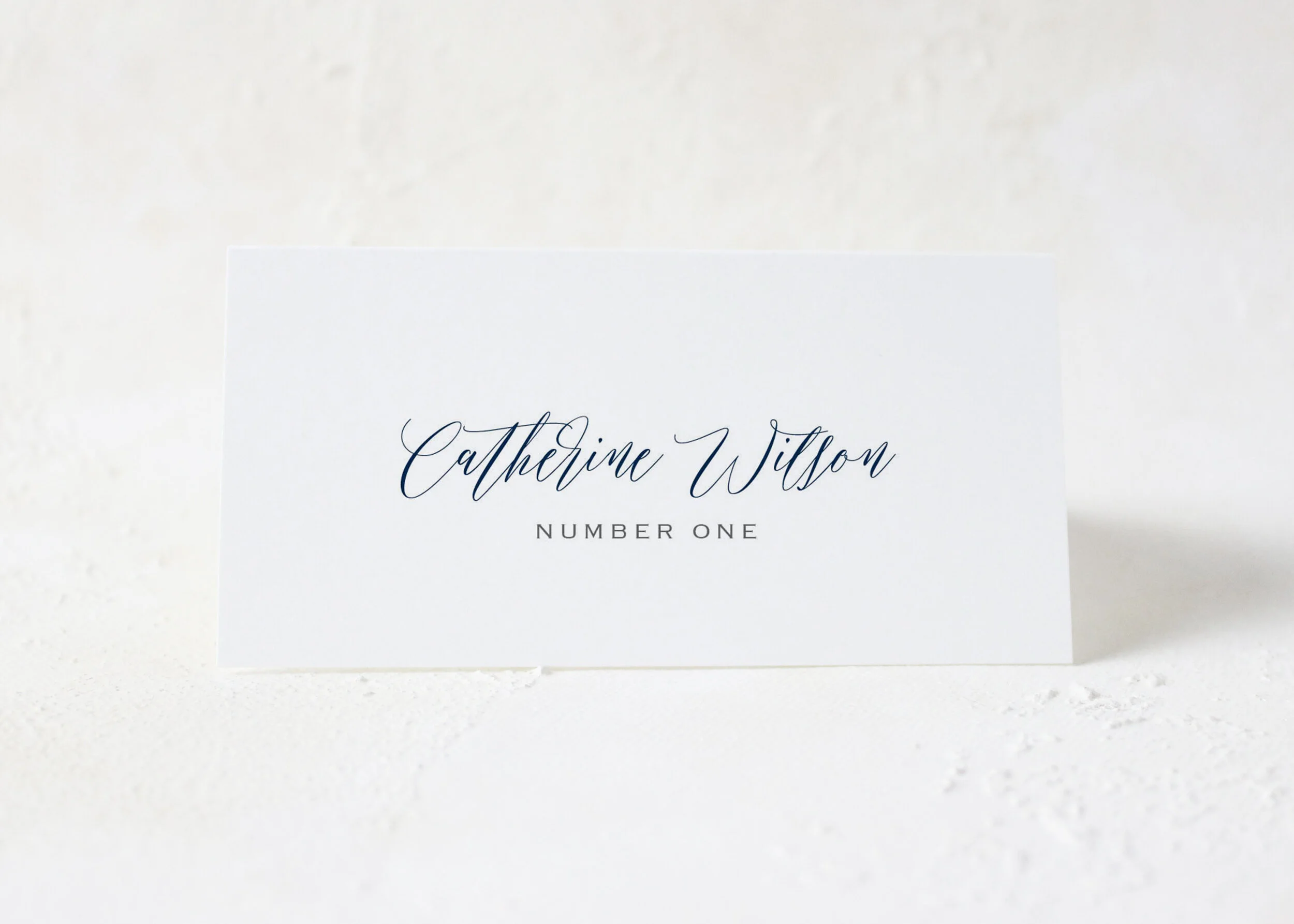 Catherine - Boho Laurel Wreath Place Card