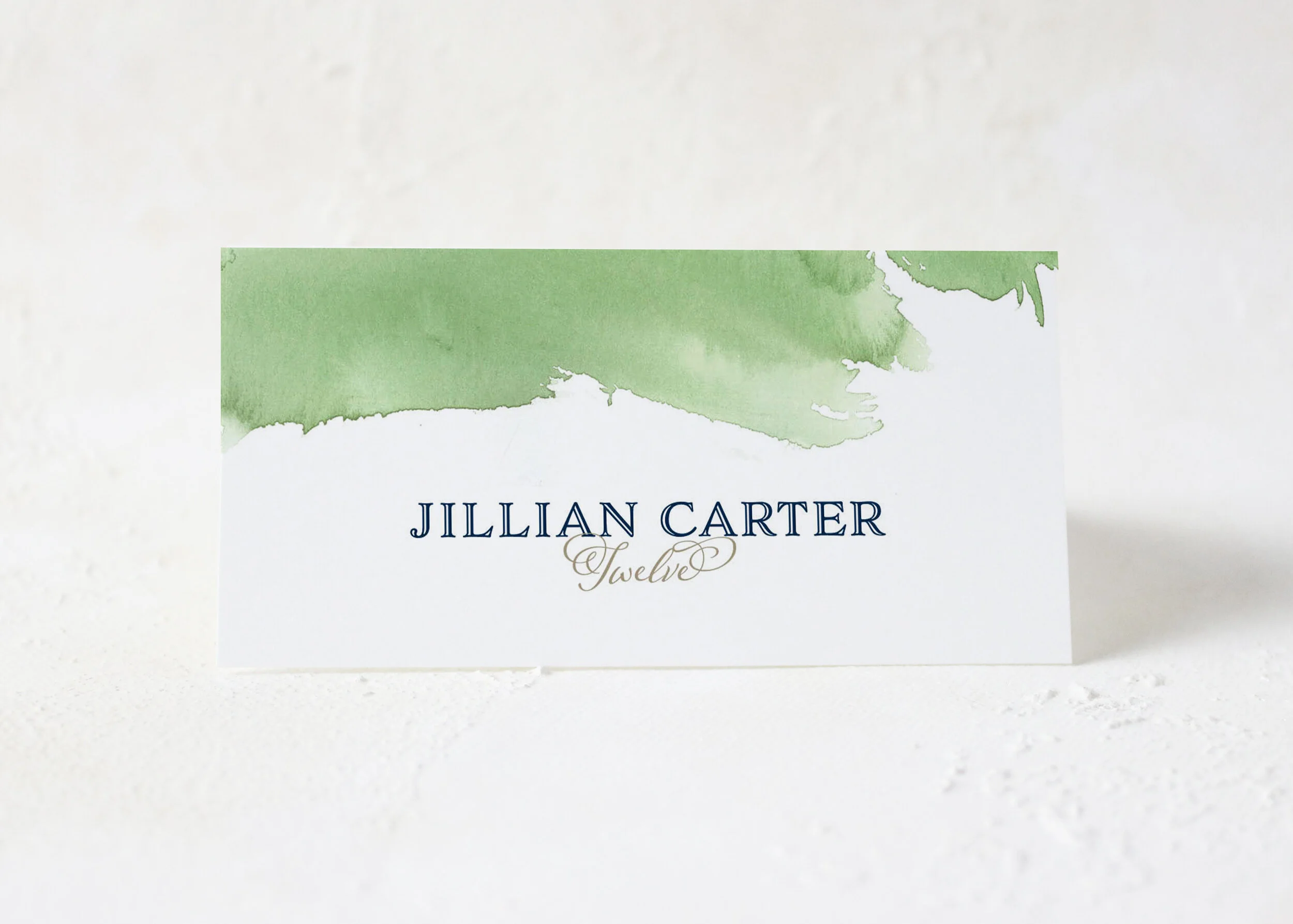 Jillian - Modern Watercolor Place Cards