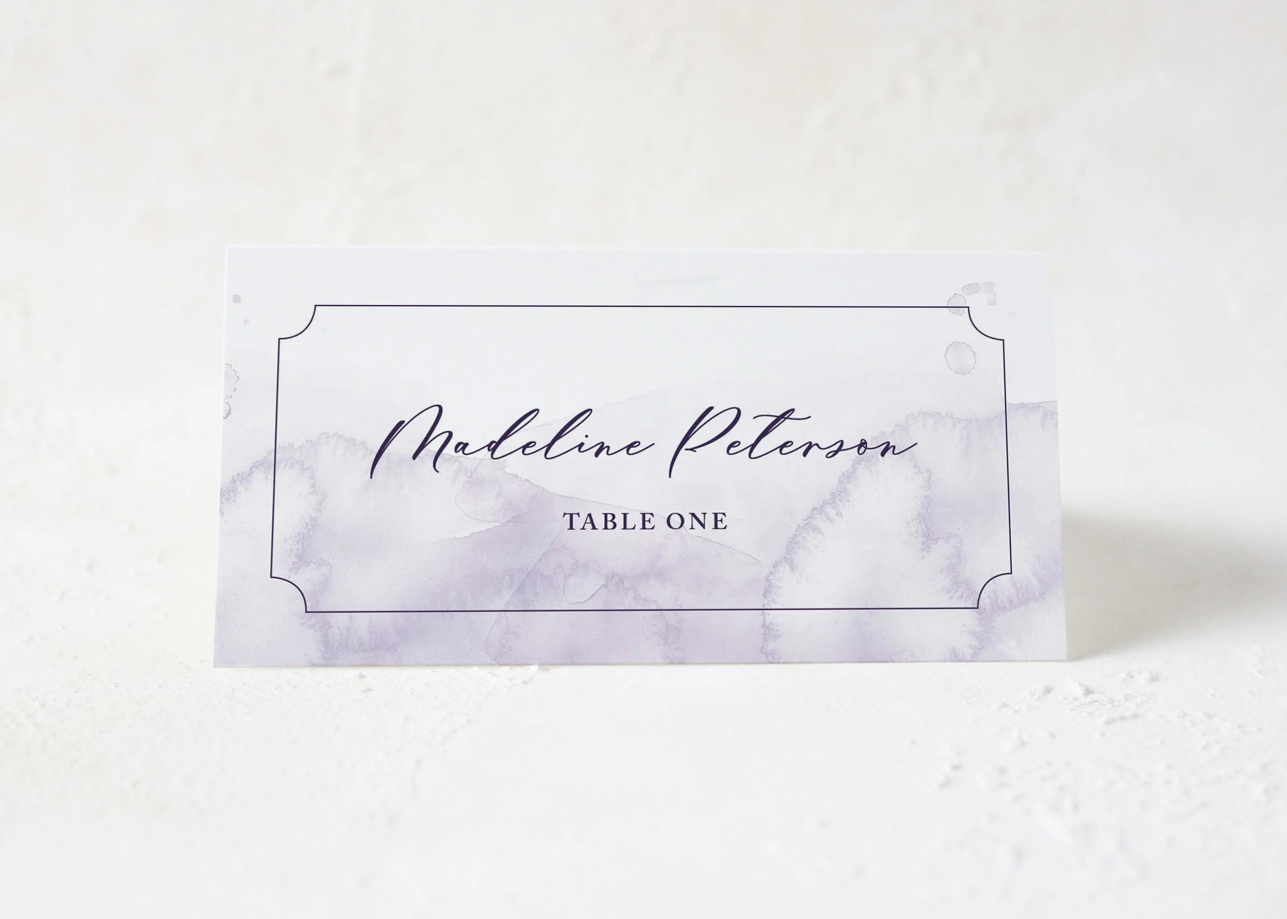 Madeline - Modern Watercolor Place Cards
