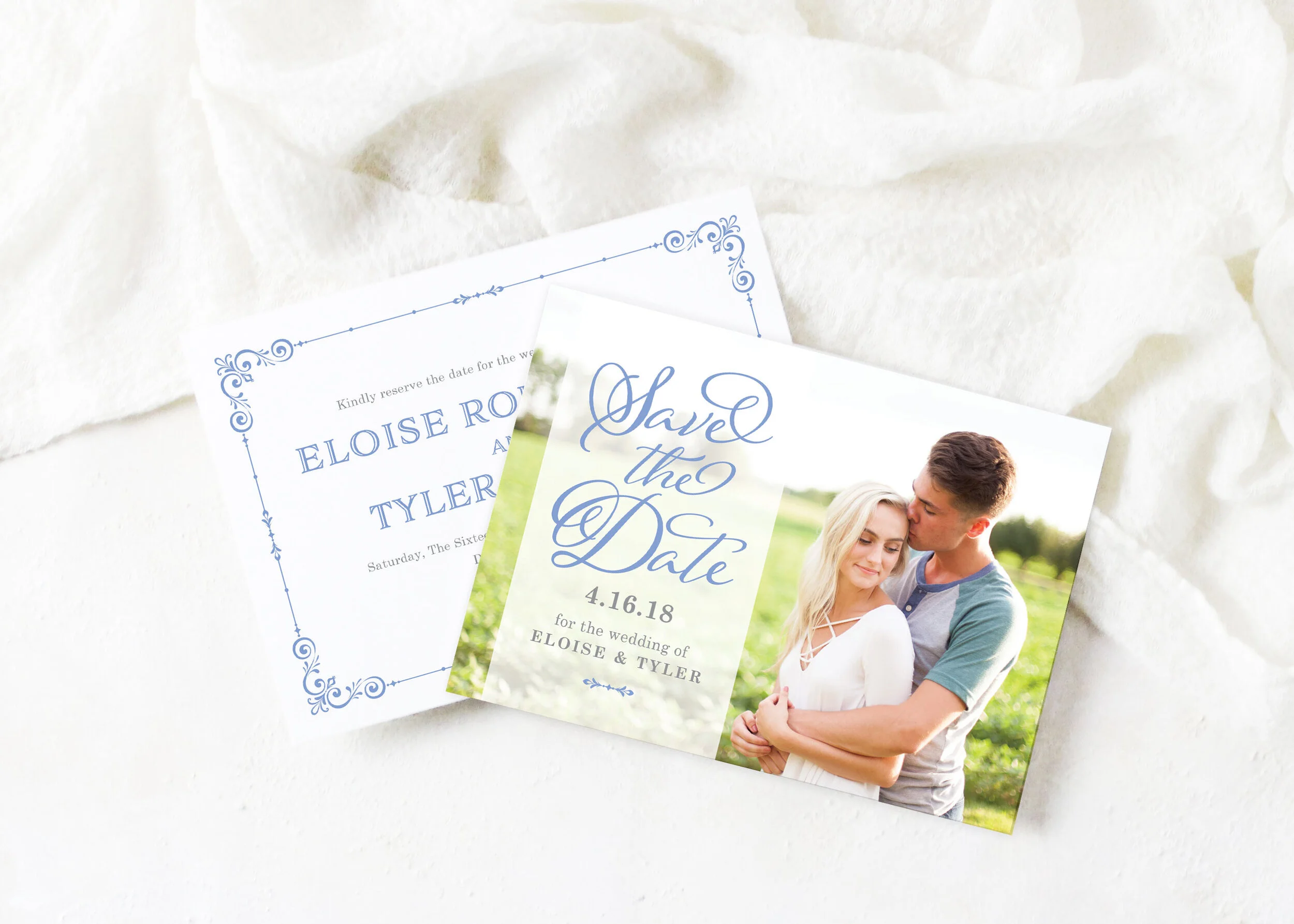Eloise - Ornate and Classic Save the Date
