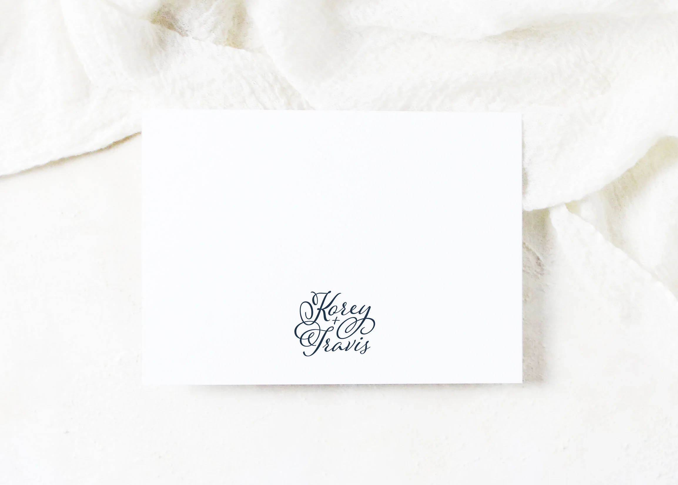 Korey - Classic Script Save the Date