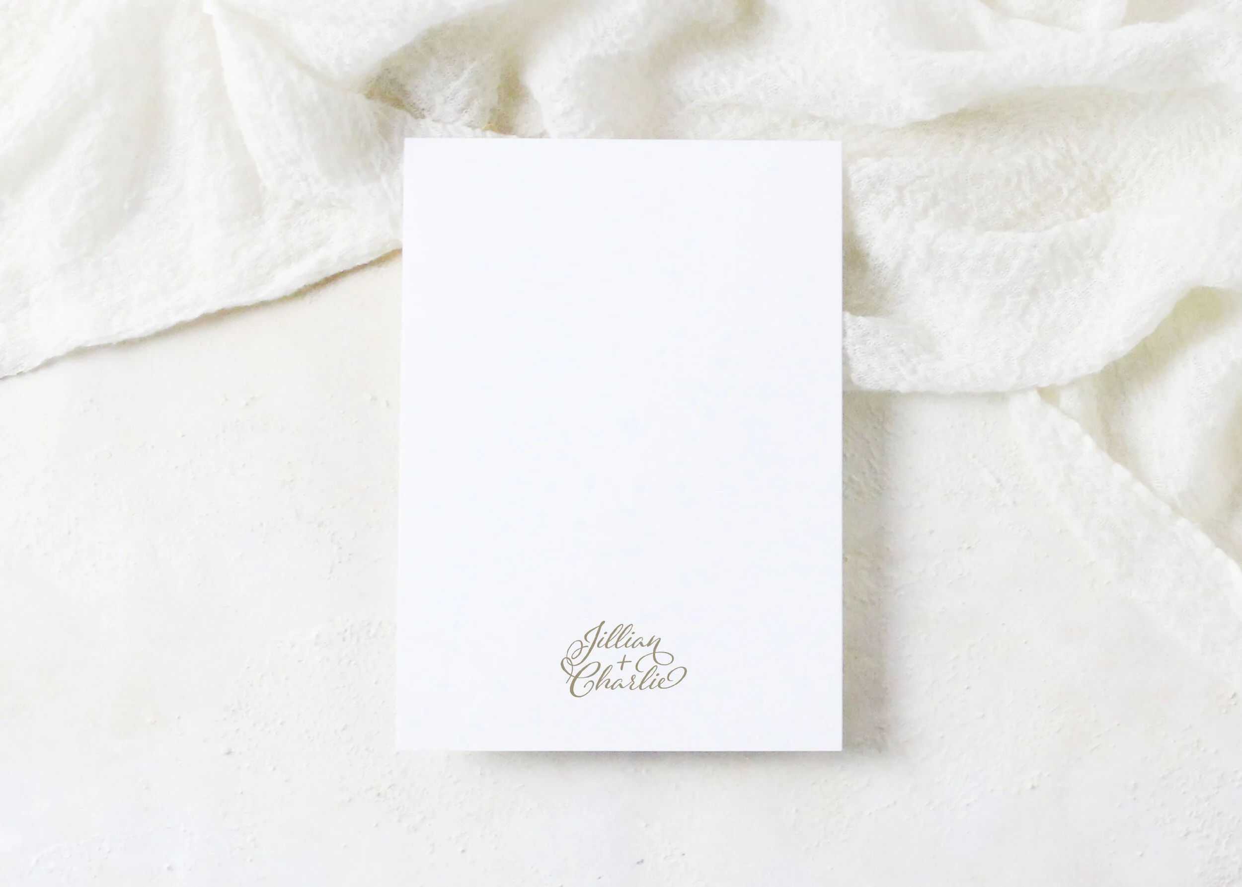 Jillian - Modern Watercolor Save the Date