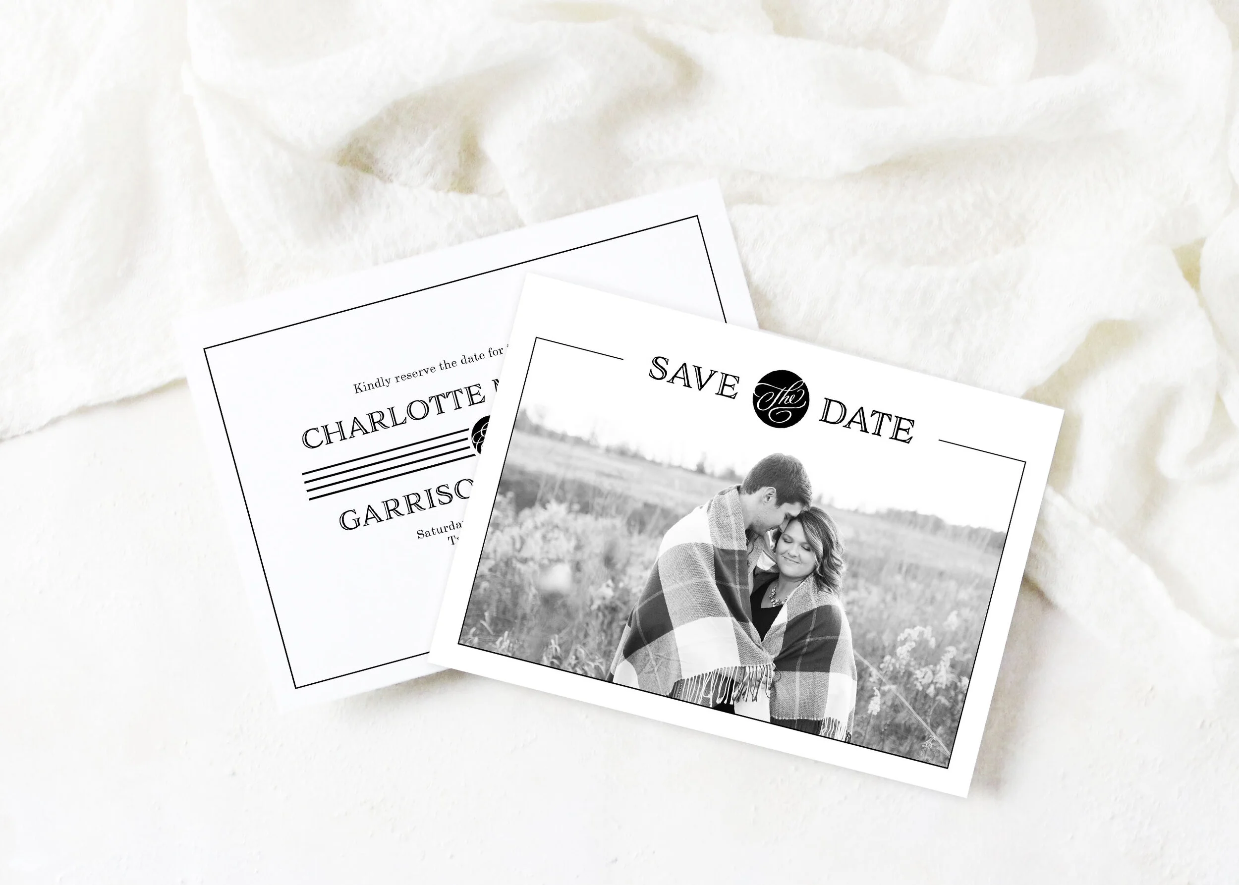 Charlotte - Classic Modern Save the Date