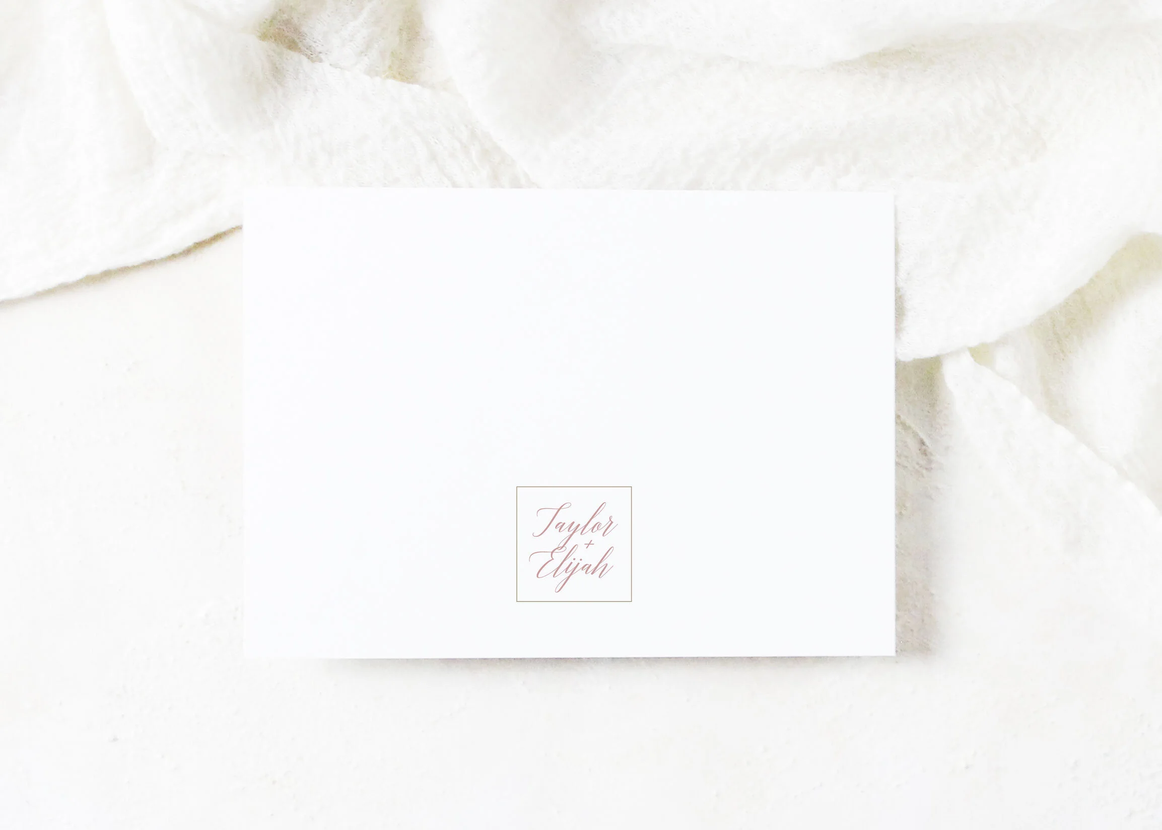 Taylor - Dusty Rose and Gold Rustic Save the Date
