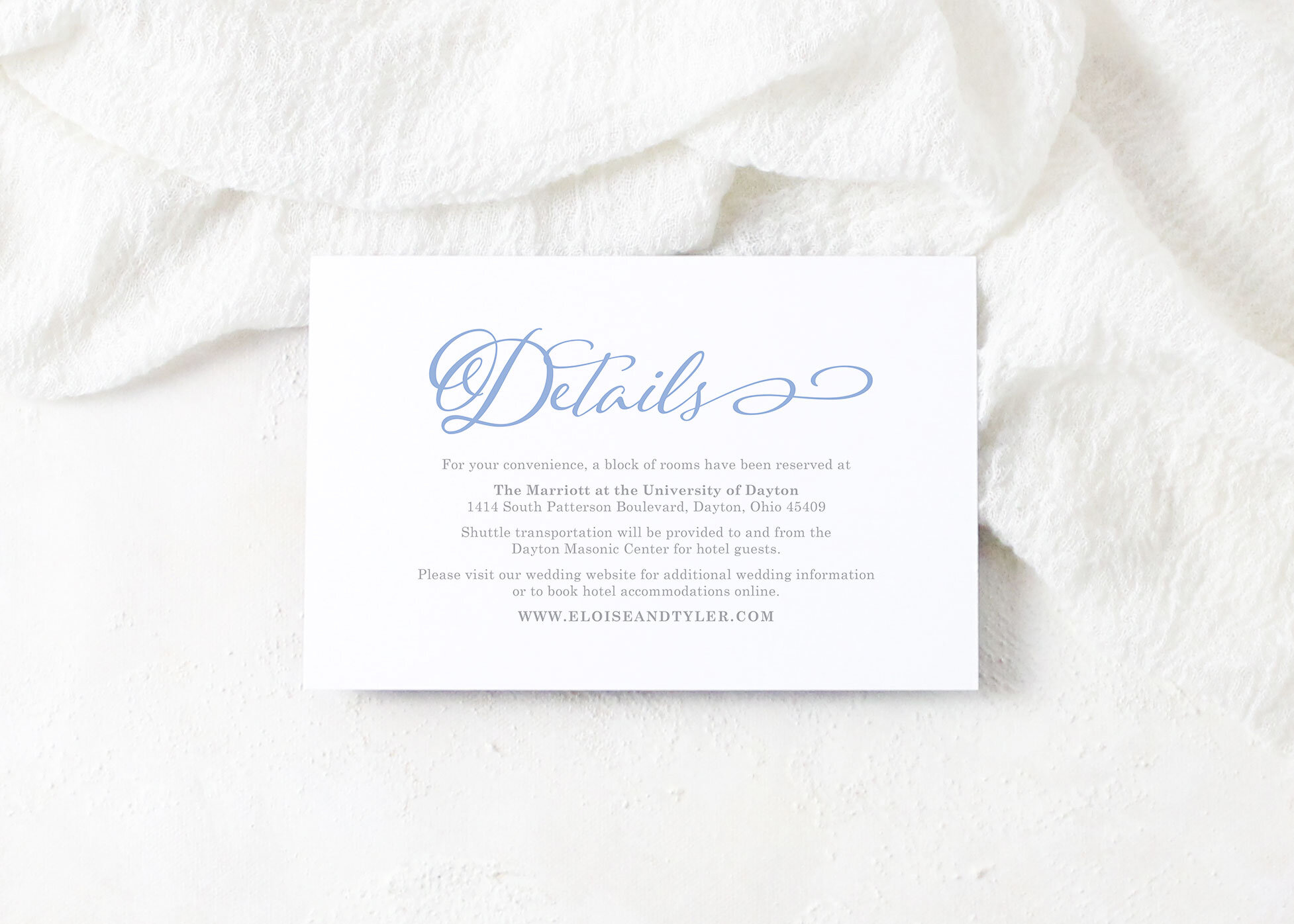 Eloise - Classic Elegant Ornate Wedding Invitation