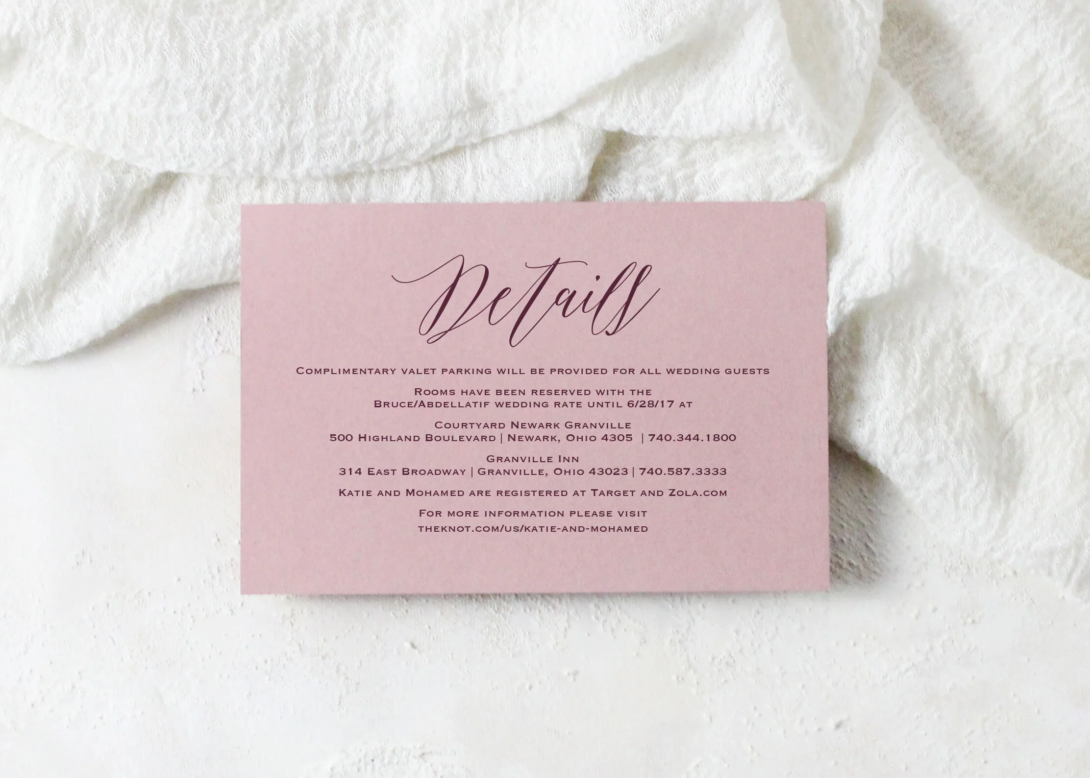 Katelyn - Modern Monogram Wedding Invitation