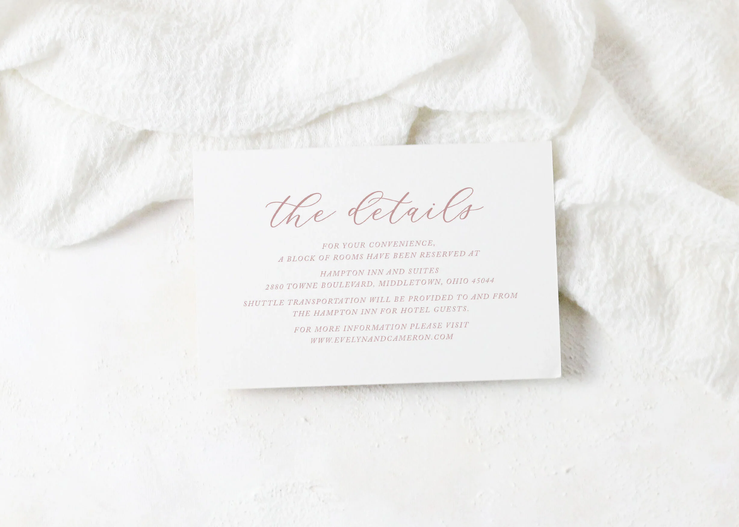 Evelyn - Elegant Floral Wedding Invitation