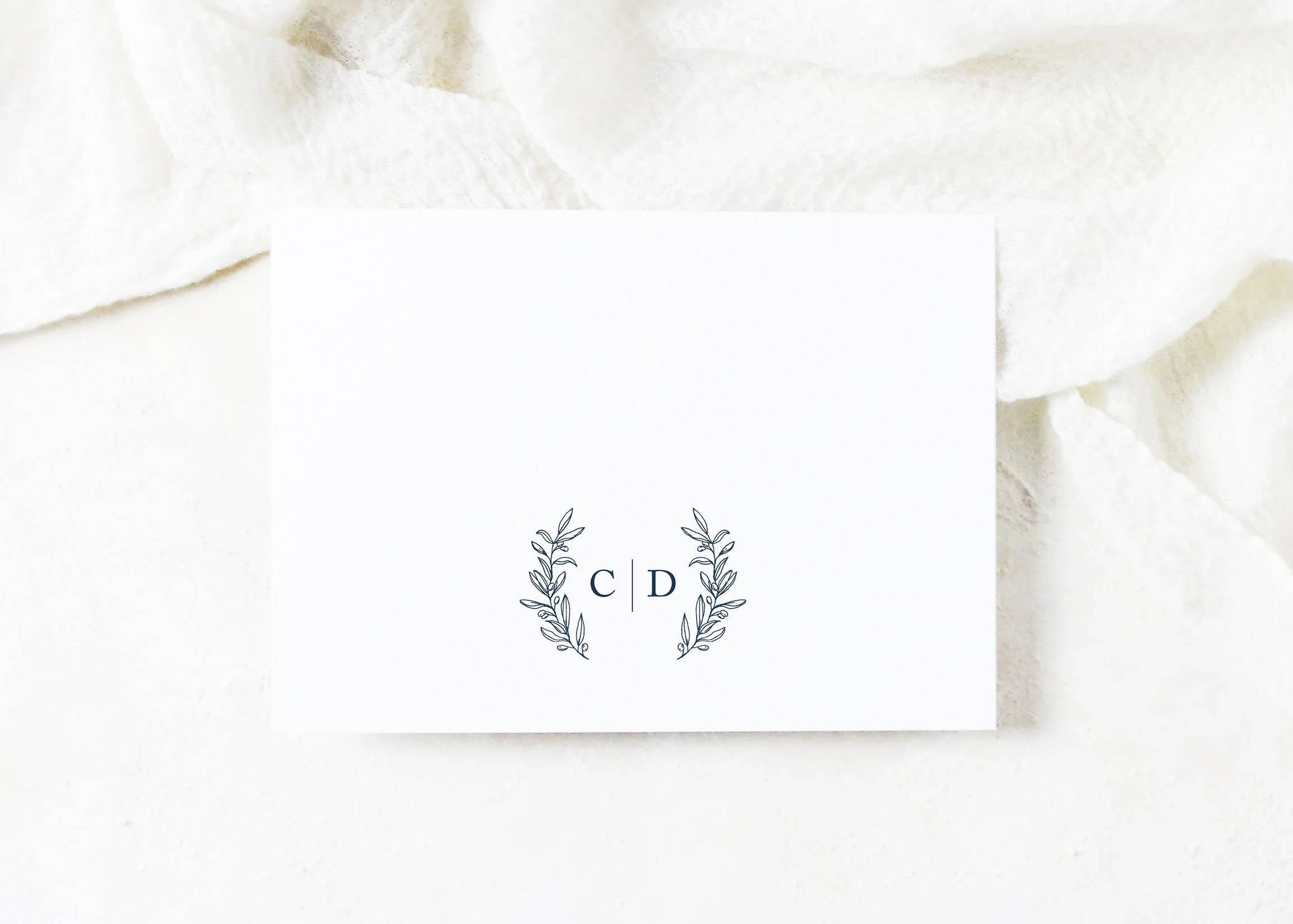 Colby - Preppy Monogram Save the Date