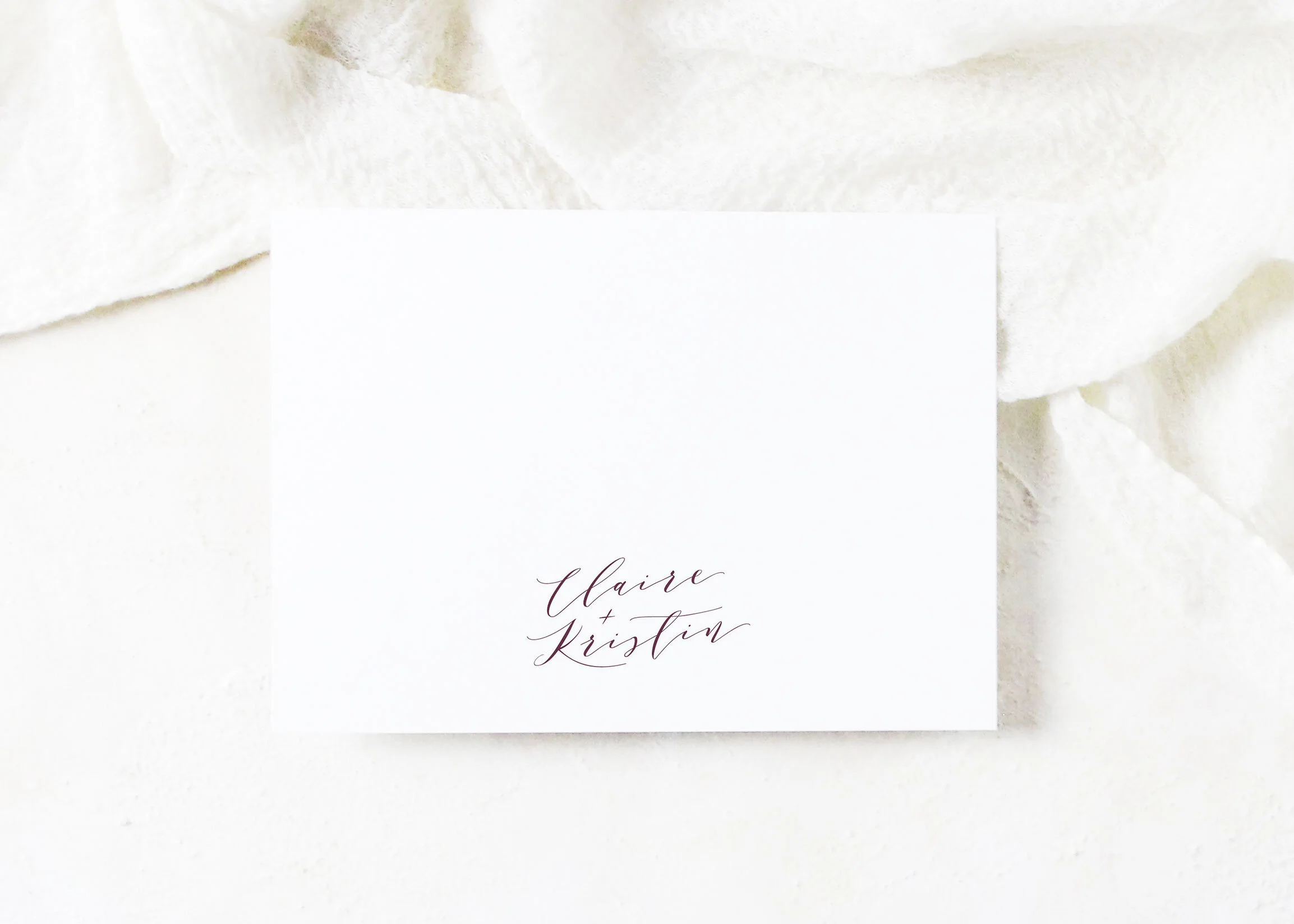 Claire - Modern Watercolor Save the Date