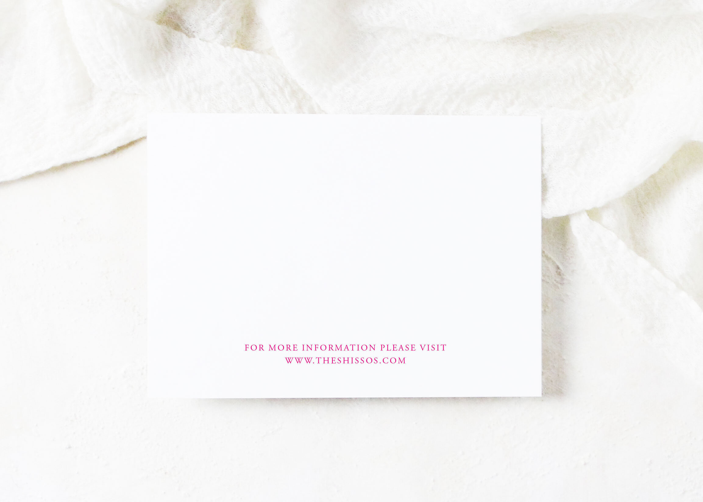 Breanna - Classic Monogram Save the Date
