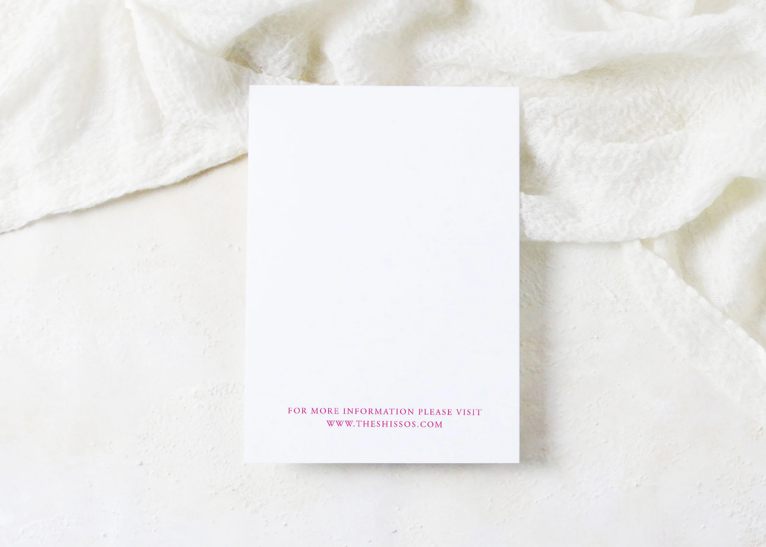 Breanna - Classic Monogram Save the Date