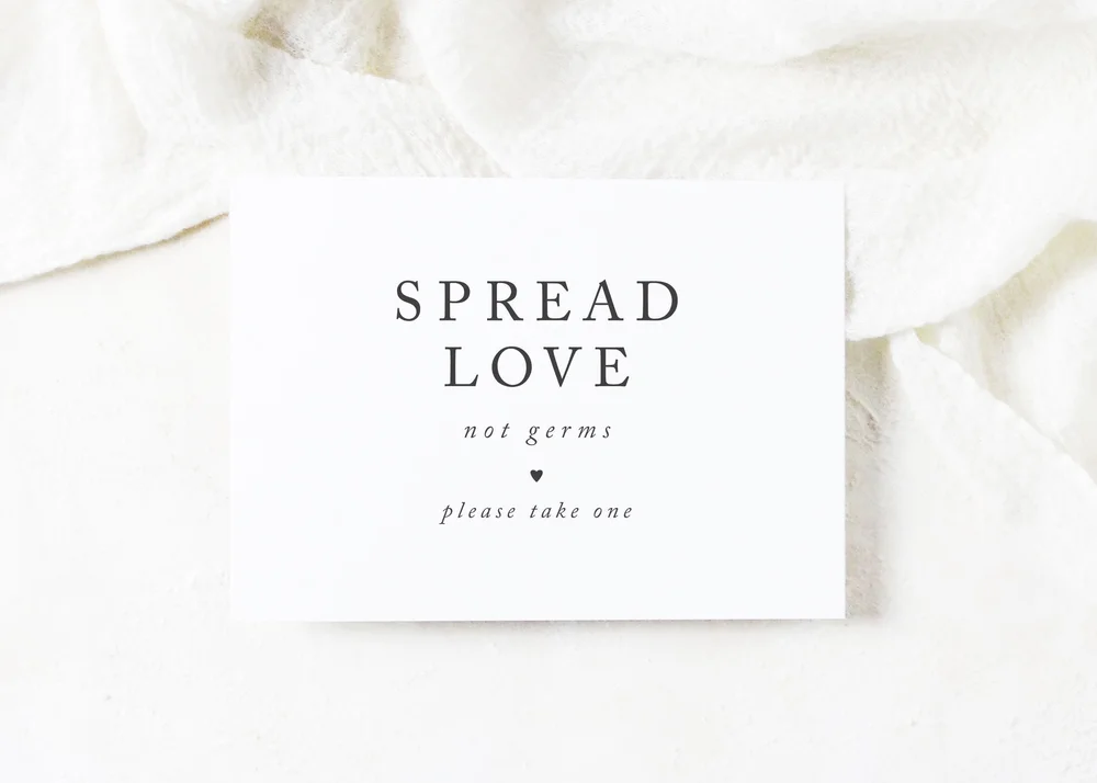 PRINTABLE - Spread Love Not Germs Social Distancing Sign — Ivory House Creative printable-spread-love-not-germs-social-distancing-sign-ivory-house-creative
