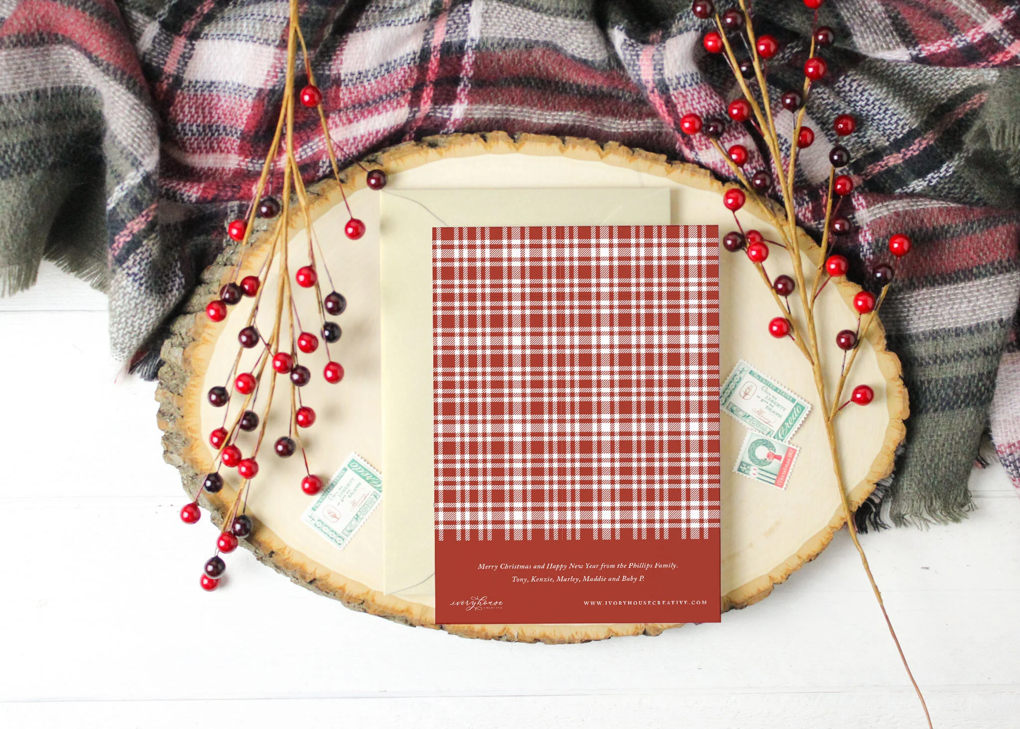 Silent Nights Newborn Card